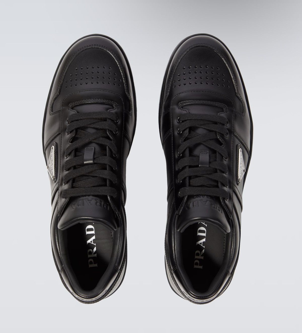 Prada Prada black Low top sneakers Size US 10 / EU 43 - 4 Thumbnail