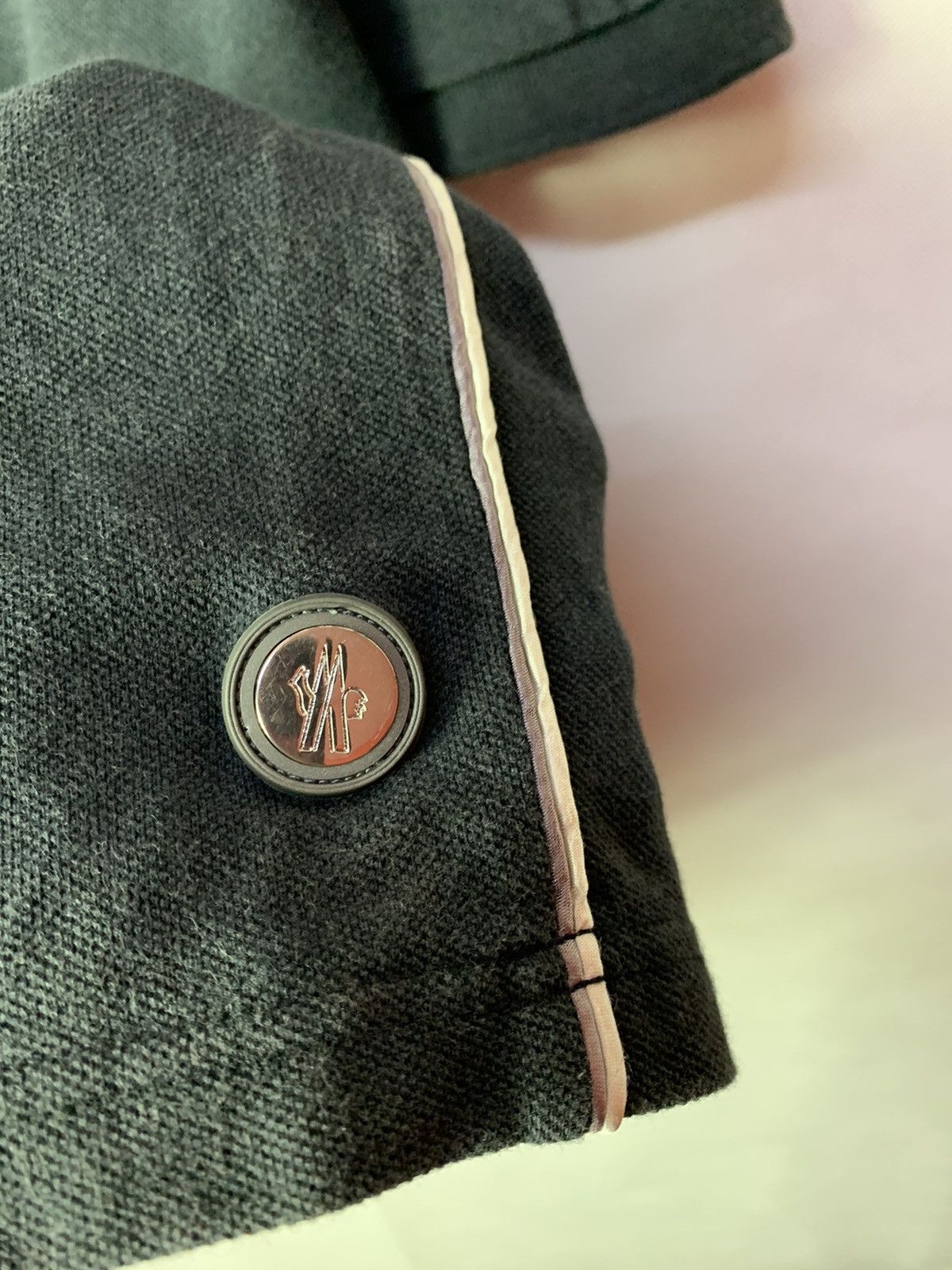 Moncler 🔥Moncler Polo Collar Tee Casual Hooligan Size US M / EU 48-50 / 2 - 5 Thumbnail