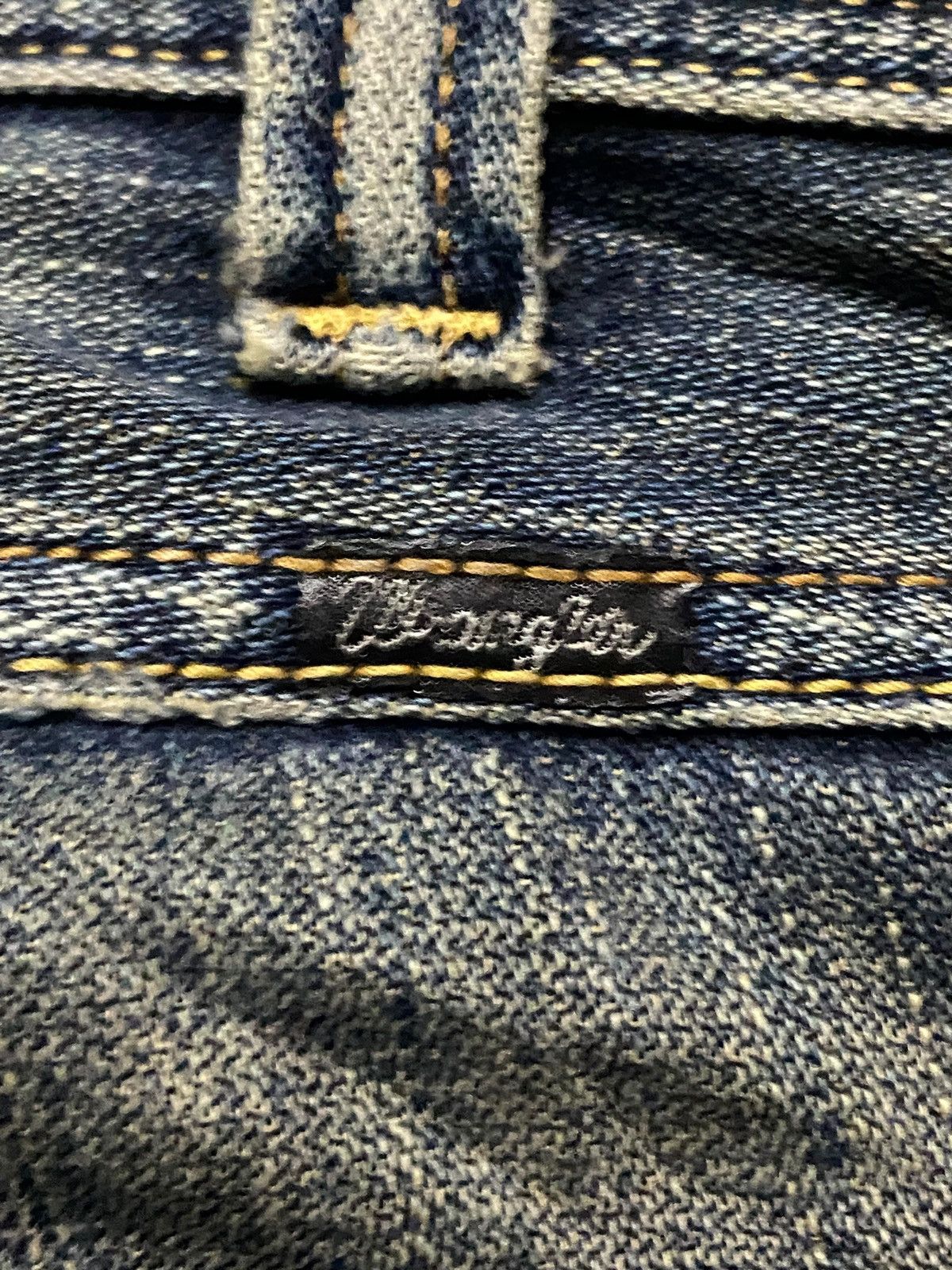 KOZABURO × Wrangler Vintage Wrangler 04903 Mud Wash Distressed Loose Jeans Size US 34 / EU 50 - 10 Thumbnail