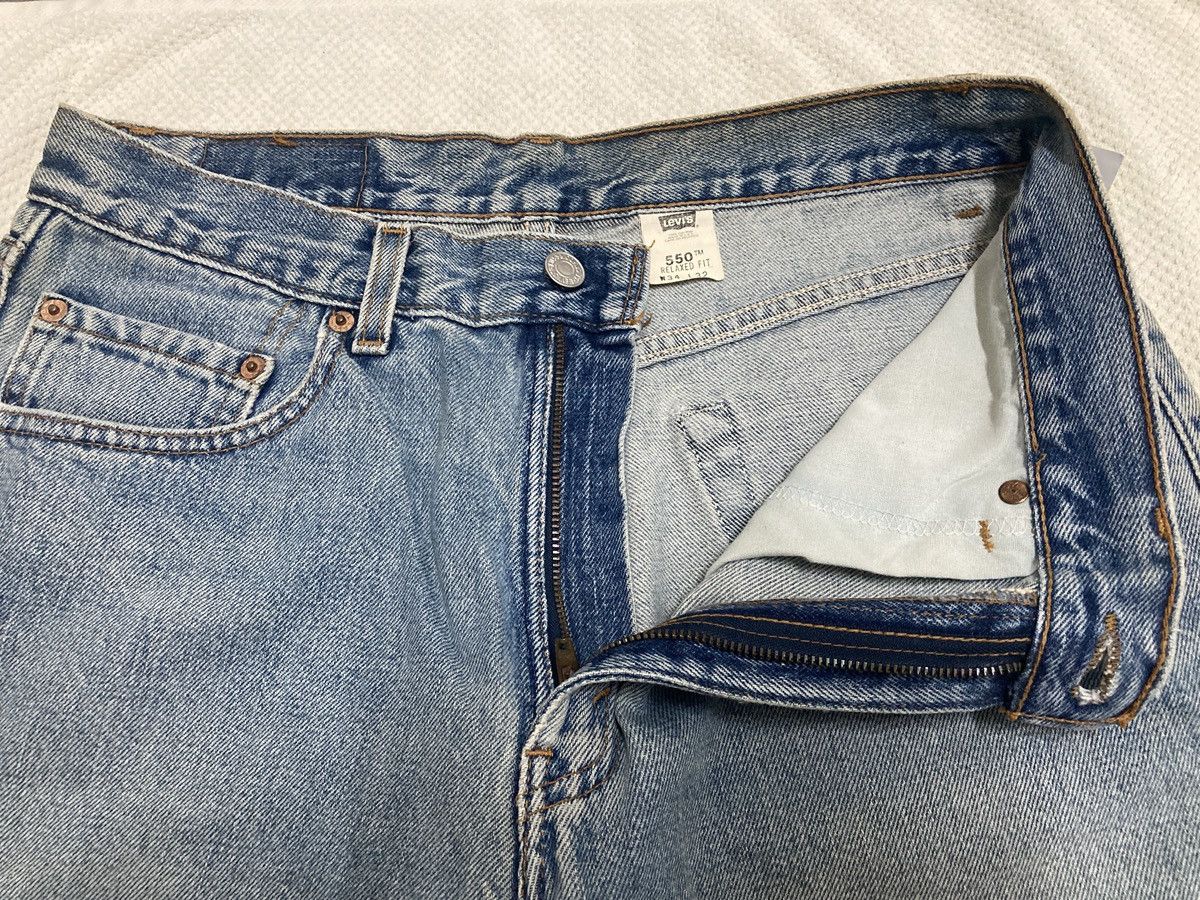 Levi's Vintage Y2K Levis 550 jeans Made in USA Size US 34 / EU 50 - 3 Thumbnail