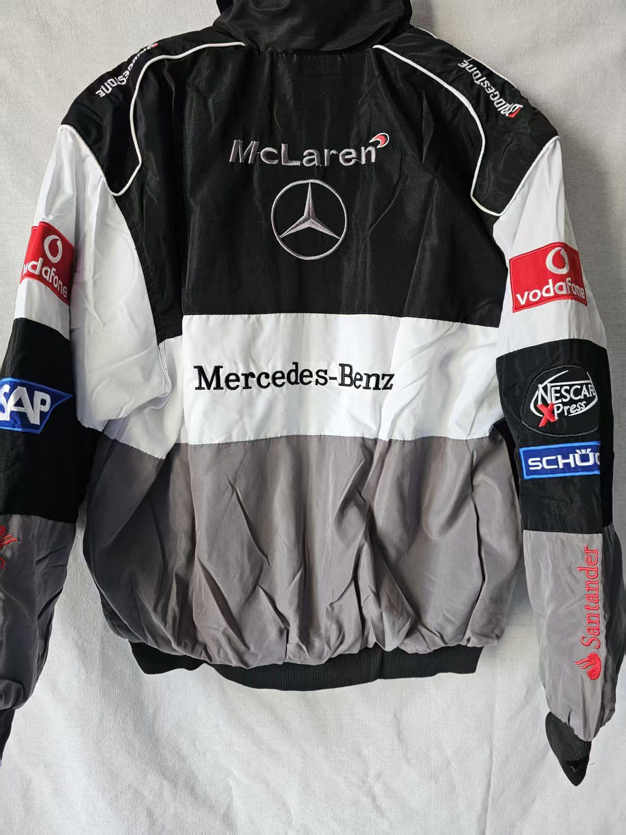 Mercedes-Benz Mercedes Benz Racing Jacket Gray Size US XL / EU 56 / 4 - 2 Thumbnail