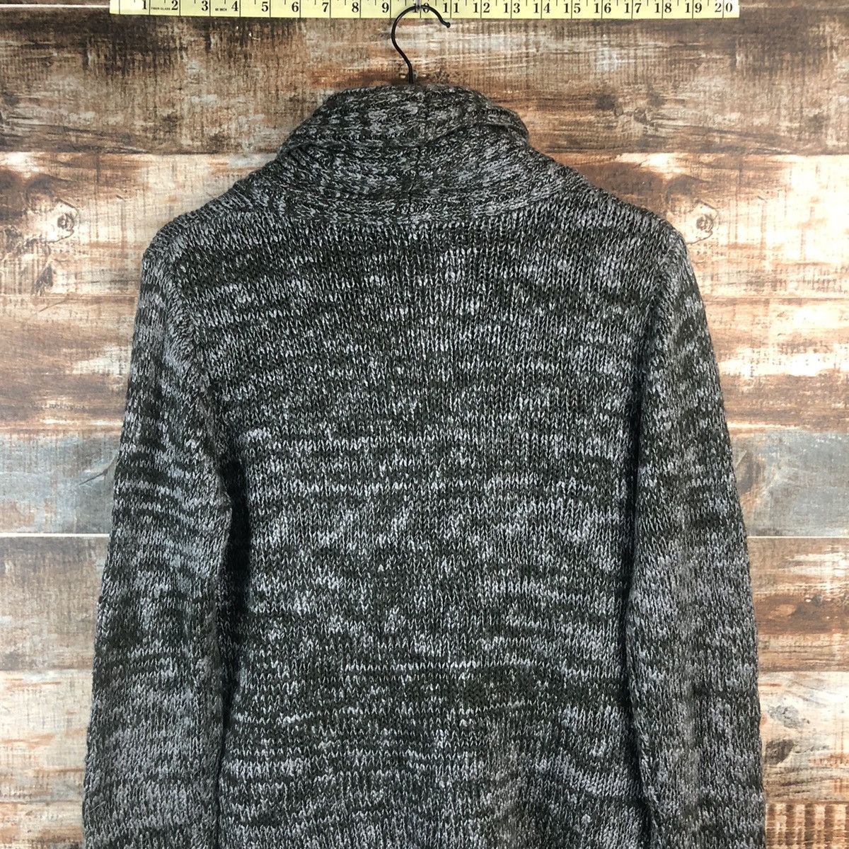 Homespun Knitwear × NANO universe DL Nano Universe Gray Cardigan Knitwer #C542 Size S / US 4 / IT 40 - 14 Thumbnail