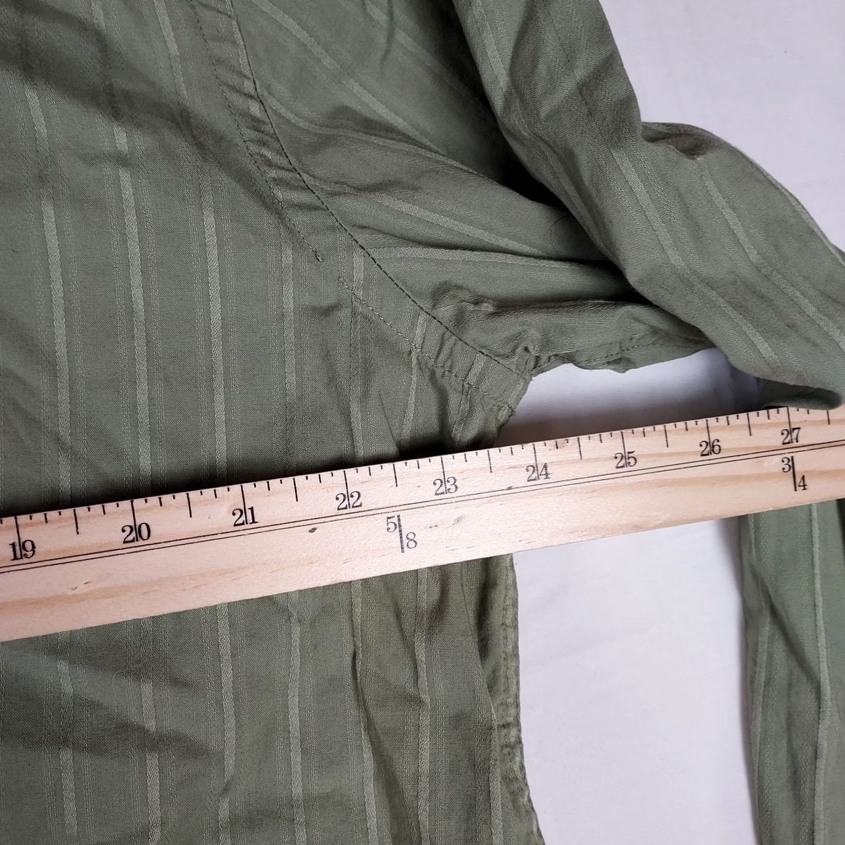 Lucky Brand Lucky Brand XL Green Embroidered Cotton Shirt Men’s Long Sleeve Button-Up Casual Size US XL / EU 56 / 4 - 5 Thumbnail