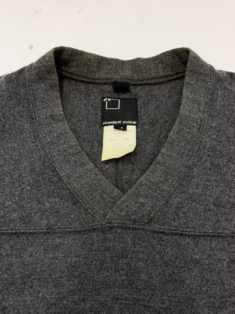 Number (N)ine V Neck Wool Knit Sweater Size US M / EU 48-50 / 2 - 3 Thumbnail
