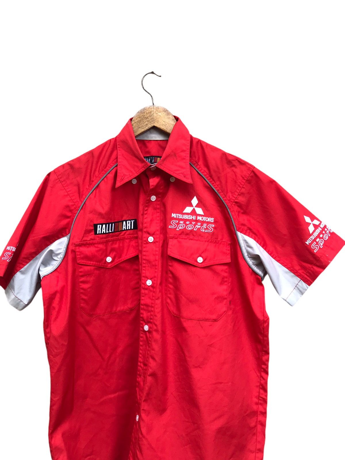 Vintage RARE VINTAGE MITSUBISHI RALLIART RACING TEAM JACKET Size US M / EU 48-50 / 2 - 5 Thumbnail