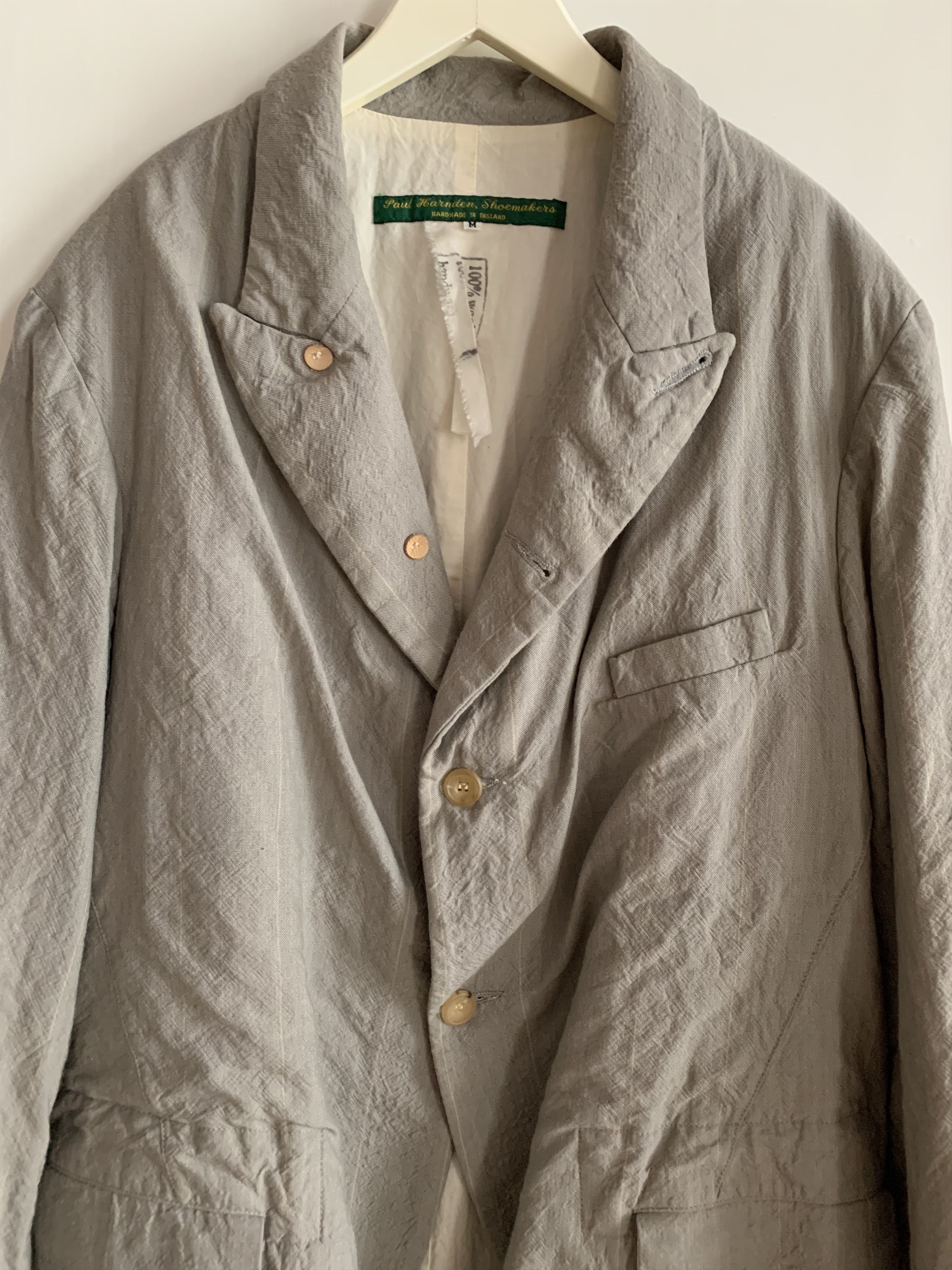 Paul Harnden Shoemakers PAUL HARNDEN SHOEMAKERS POCKET BLAZER IN SIZE-M Size US M / EU 48-50 / 2 - 3 Thumbnail
