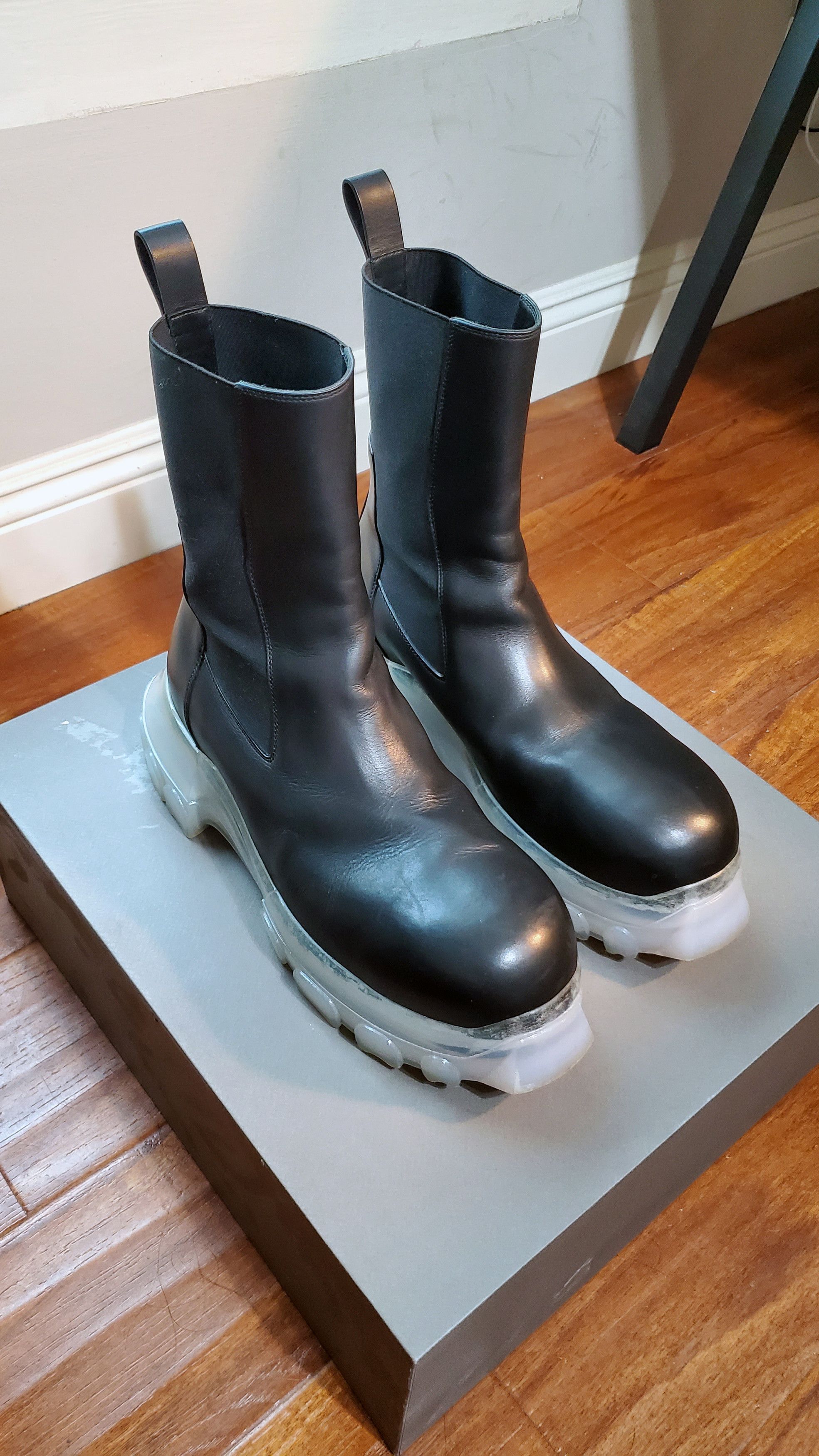 Shop Rick Owens ​Beatle Bozo Tractor Boots | Saks Fifth Avenue