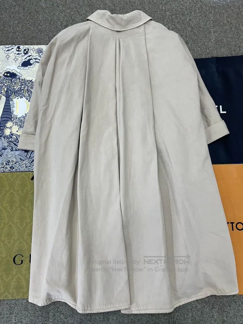 Prada Prada Khaki beige lapel windbreaker jacket Size XS / US 0-2 / IT 36-38 - 3 Thumbnail