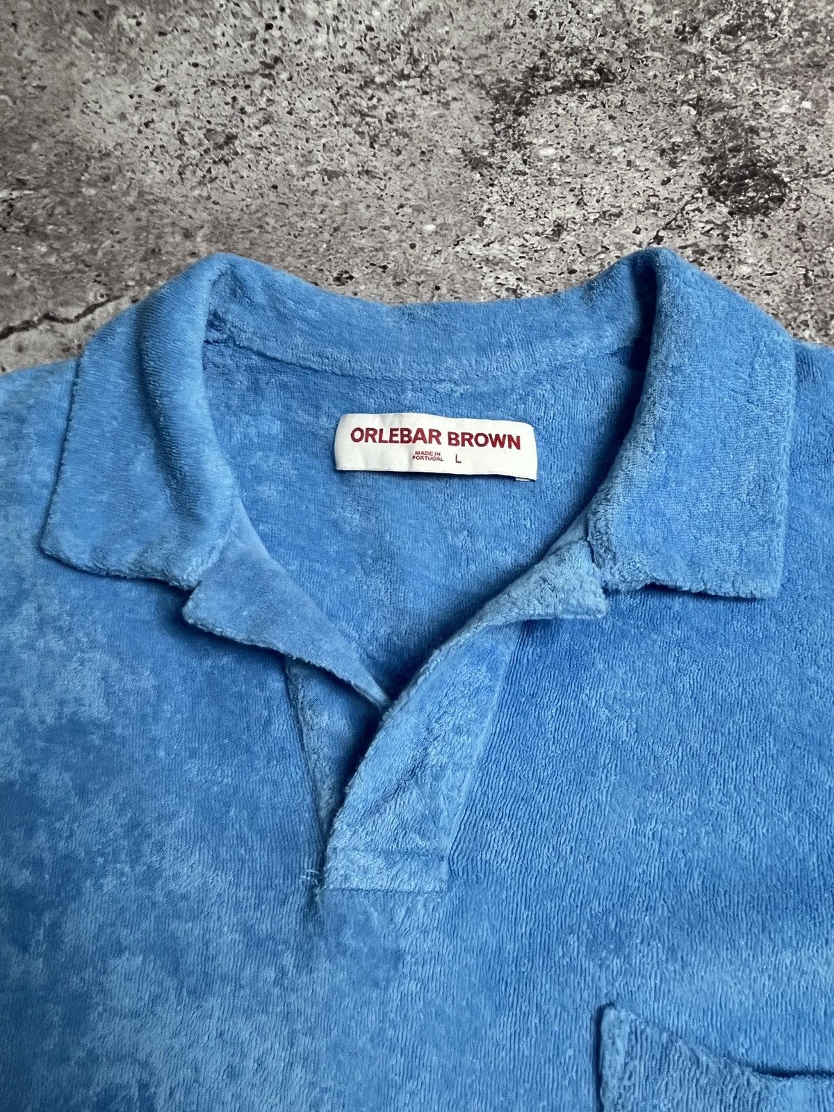Orlebar Brown Orlebar Brown Terry Polo Size US L / EU 52-54 / 3 - 5 Thumbnail