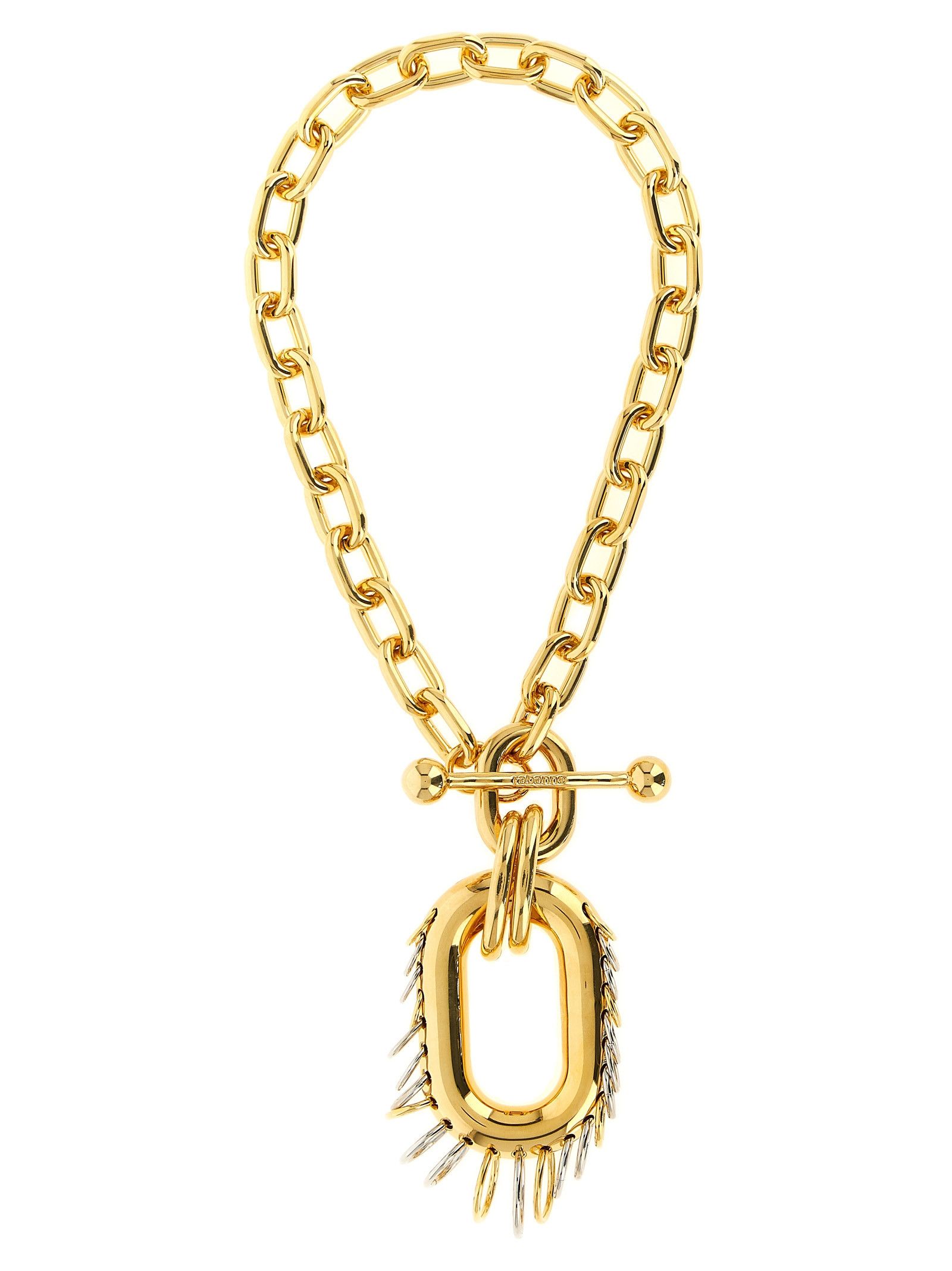 Paco Rabanne 'Punk XL Link' necklace Size ONE SIZE - 1 Thumbnail