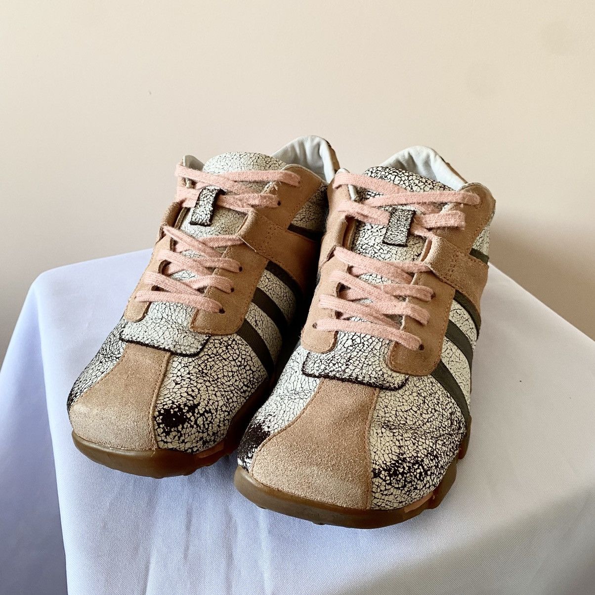 Diesel Archive Diesel Anneke Painted Maison Margiela Vibe Shoes Y2K Size US 7 / EU 40 - 2 Thumbnail