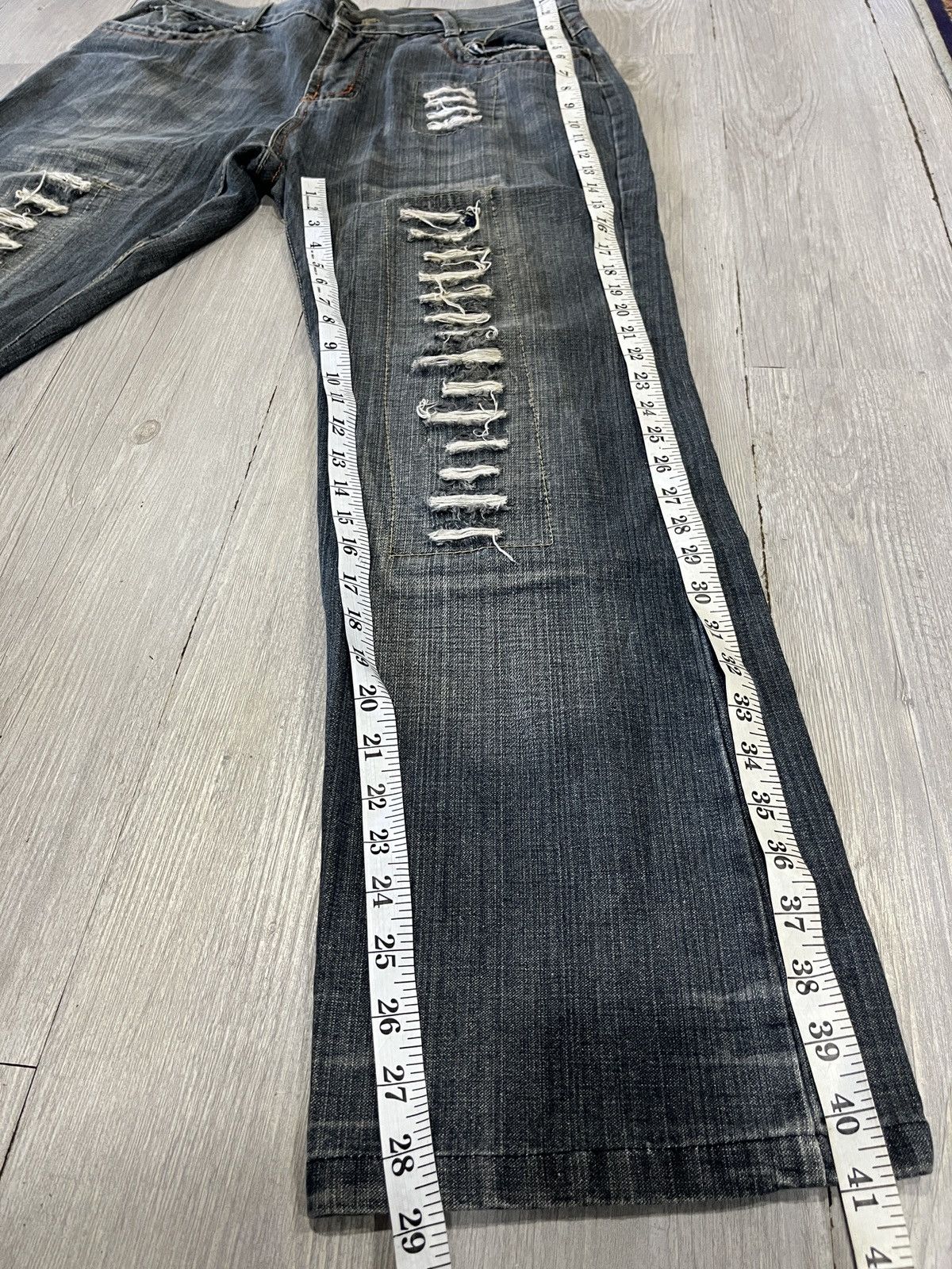 Japanese Brand Distressed denim Size US 36 / EU 52 - 7 Thumbnail