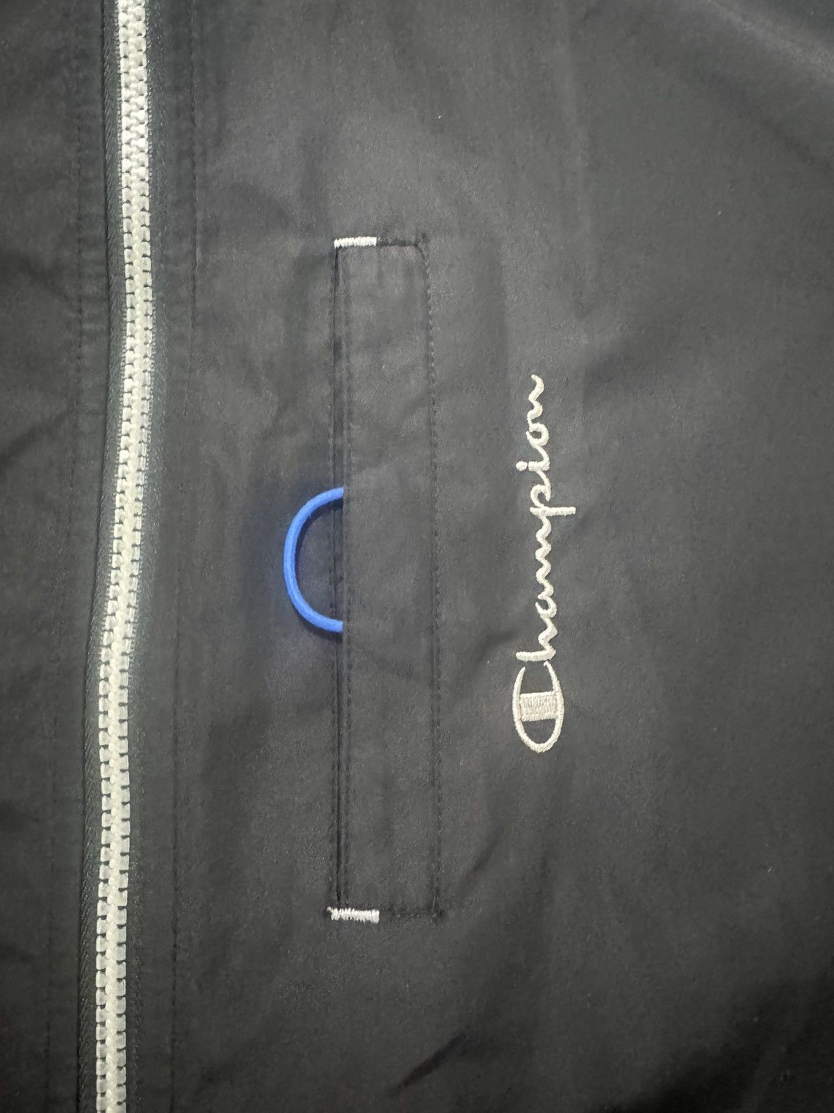 Champion Y2K Champion Warm Up Windbreaker Jacket 🏁 Size US L / EU 52-54 / 3 - 4 Thumbnail