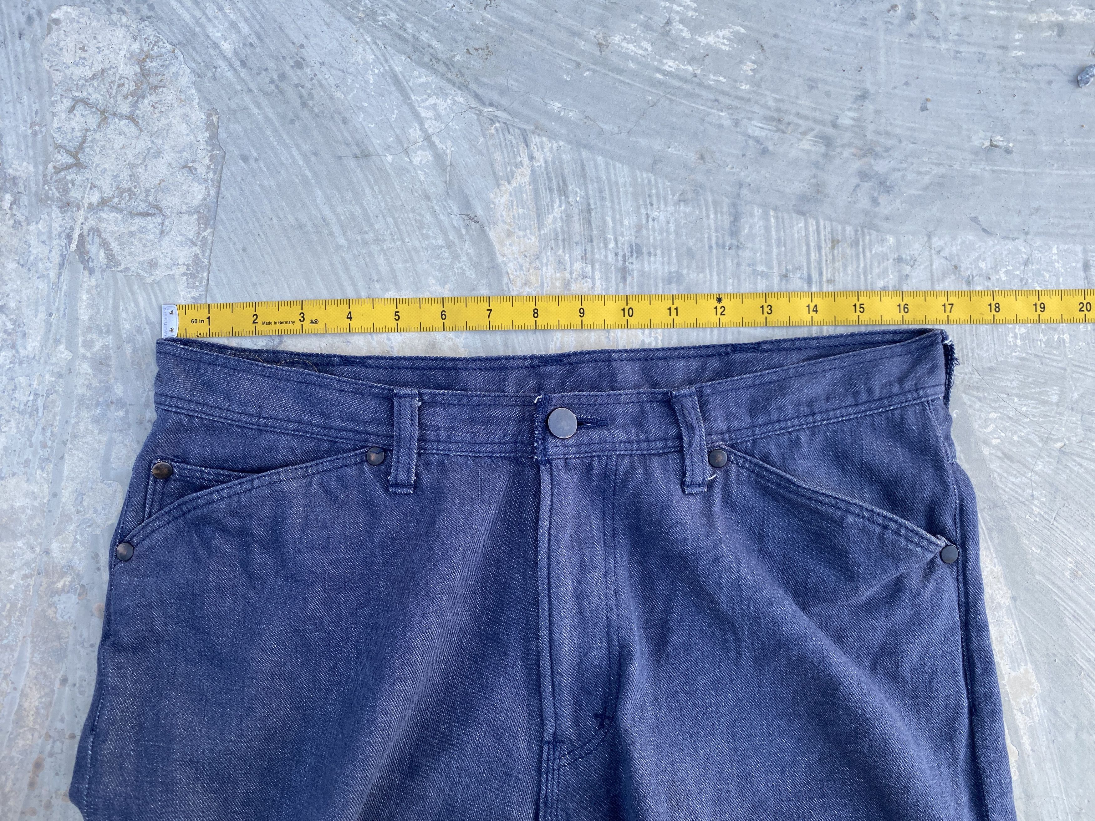 Japanese Brand Number Nine Pain Jeans 50s Roebuck Inspired Size US 33 - 16 Thumbnail