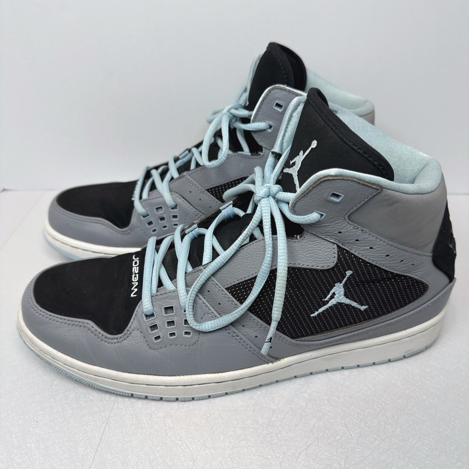 Nike Jordan 1 Flight 'Grey Black' (Style: 372704-035) | 12 Size US 12 / EU 45 - 1 Thumbnail