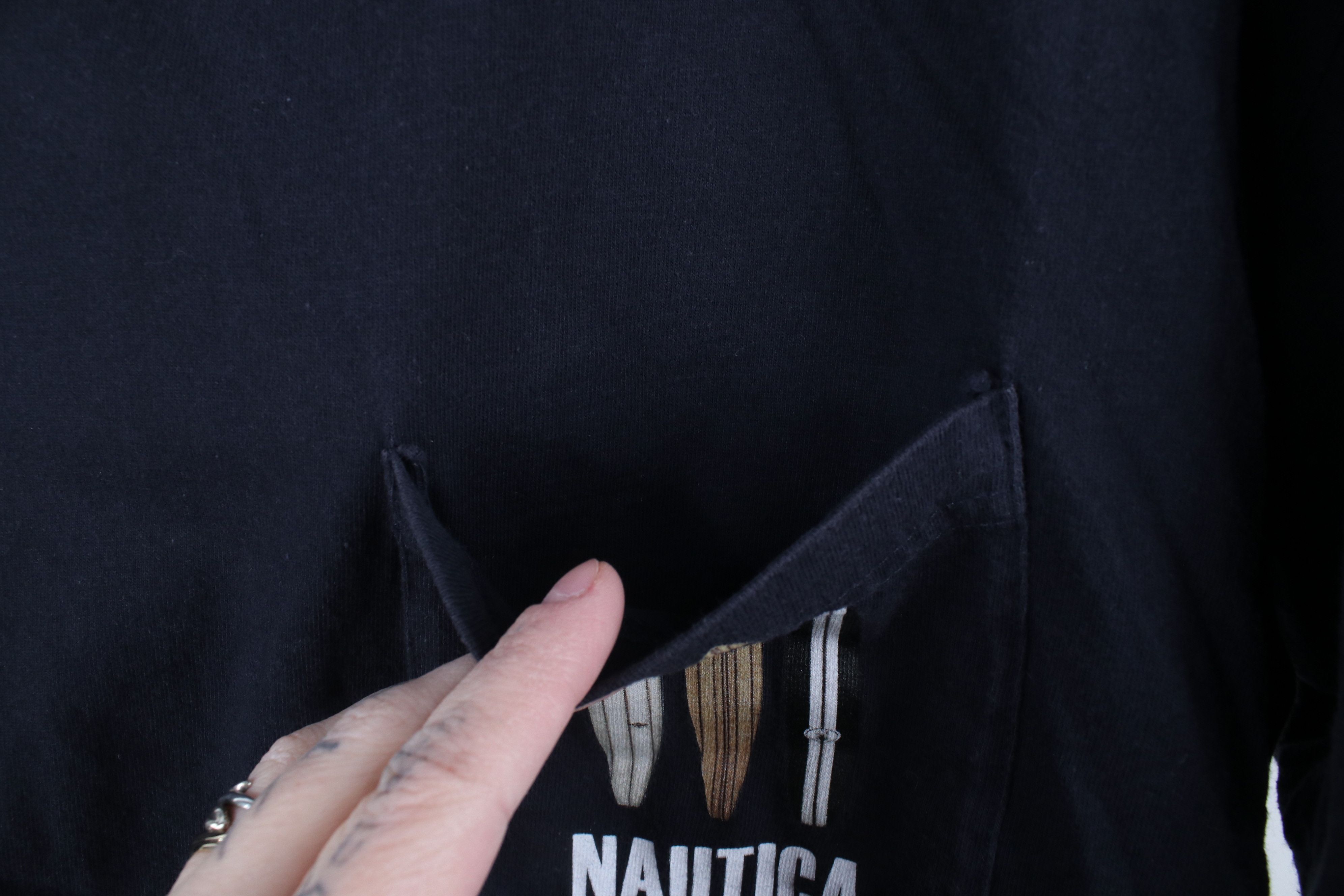 Nautica × Vintage Vintage Y2K Nautica Out Surfing Surfboard Pocket T-Shirt Size US XL / EU 56 / 4 - 6 Thumbnail