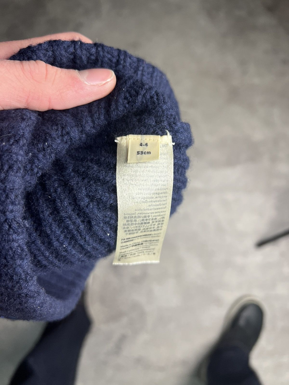 Acne Studios CRAZY VINTAGE ACNE HAT Size ONE SIZE - 7 Thumbnail