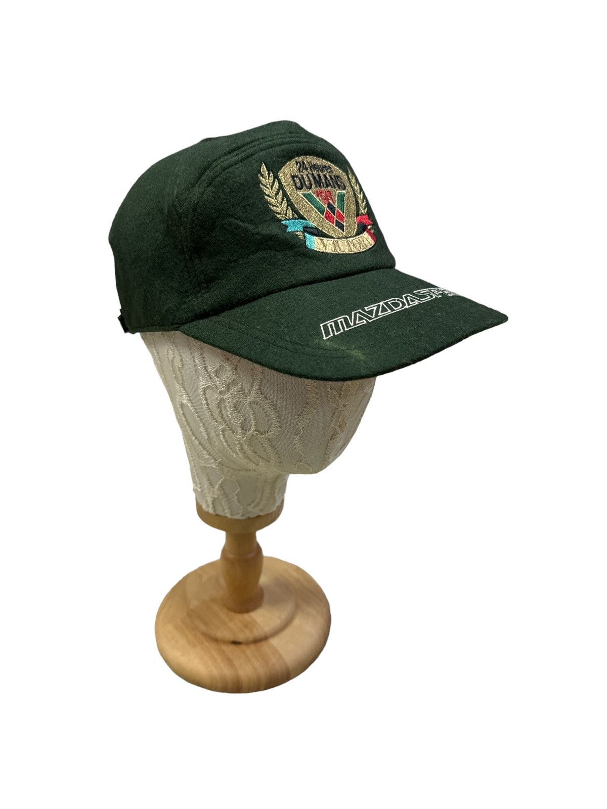 Vintage VINTAGE 1991 MAZDA SPEED 787B 24HOURS LE MANS RACE CAP HAT Size ONE SIZE - 2 Thumbnail