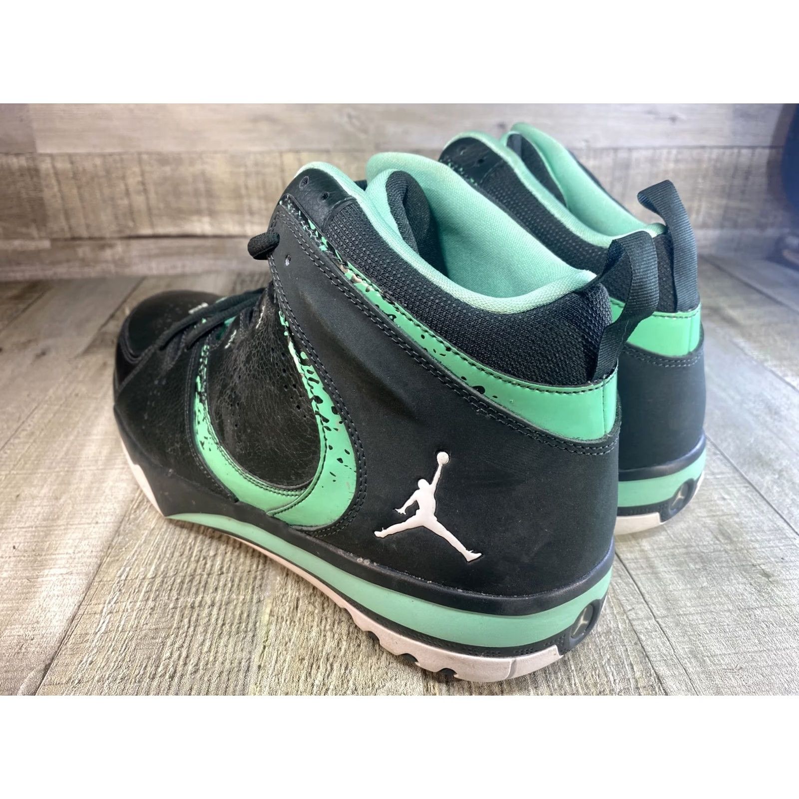 Nike Nike Jordan Phase 23 Hoop 2 Sneaker Mens Basketball Green Sz 13.5 2013 602671-331 Size US 14 / EU 47 - 4 Thumbnail