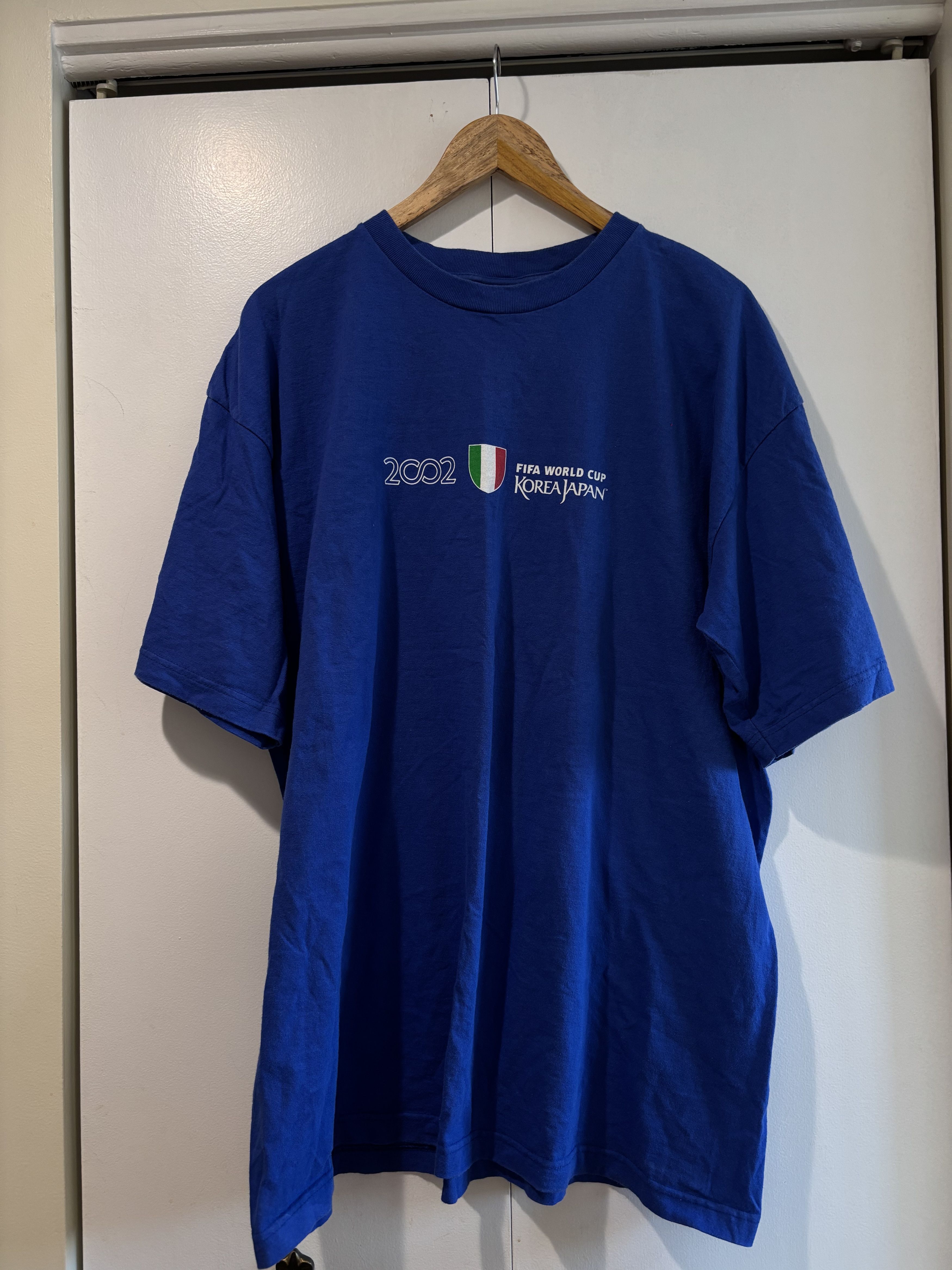 Adidas × Vintage Vintage 2002 World Cup Adidas T Shirt Dated 1999 Size US XL / EU 56 / 4 - 4 Thumbnail