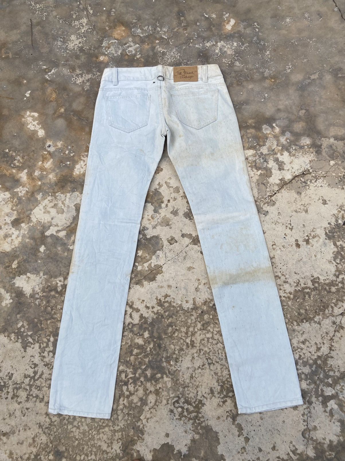 Japanese Brand Jill Stuart Distressed Pant Size US 29 - 2 Thumbnail