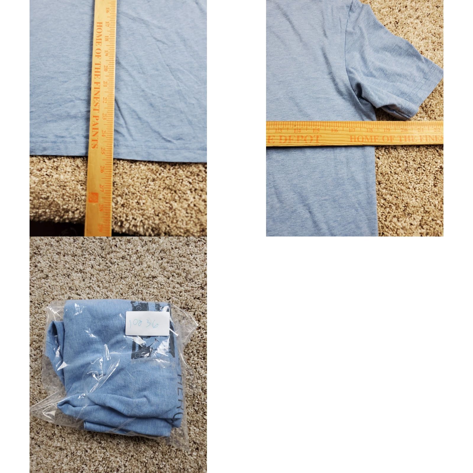 TravisMathew Travis Mathew T Shirt Mens Small Blue Hero Pima Cotton Graphic Not All Heroes Crew Neck Short Sleeve Regular Fit Size US S / EU 44-46 / 1 - 8 Thumbnail
