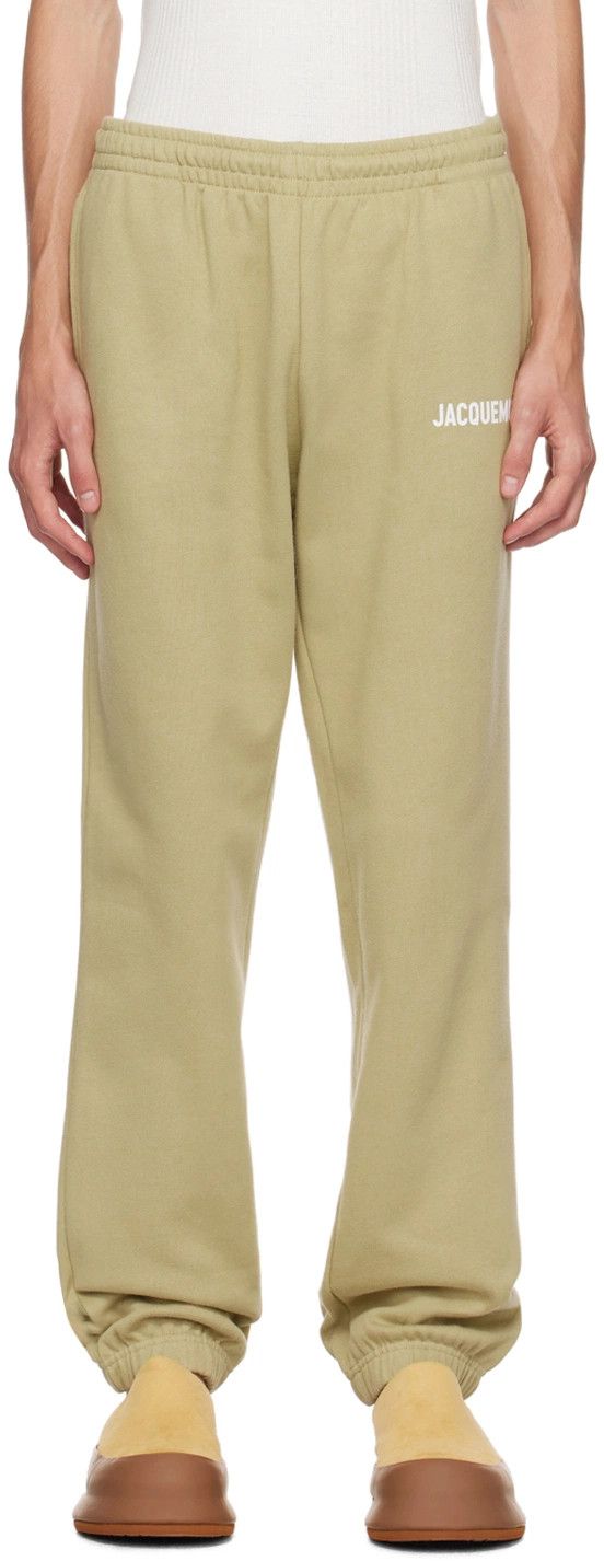 Jacquemus o1mle0526 Le Jogging Sweatpants & Joggers in Light khaki Size US 36 / EU 52 - 1 Thumbnail