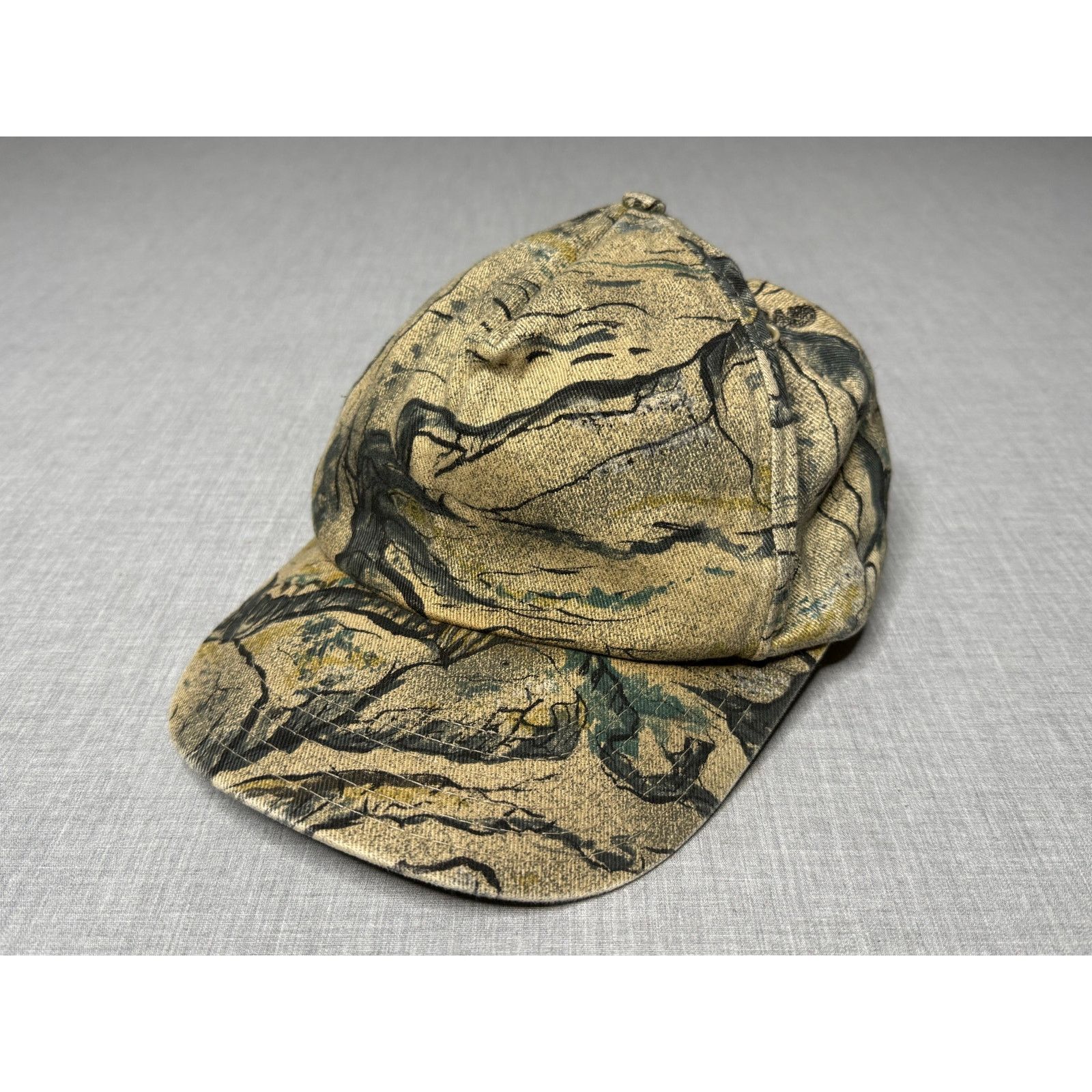 Vintage Vintage 80s Tree Camo Hunting Adjustable Snapback Hat Size ONE SIZE - 1 Thumbnail