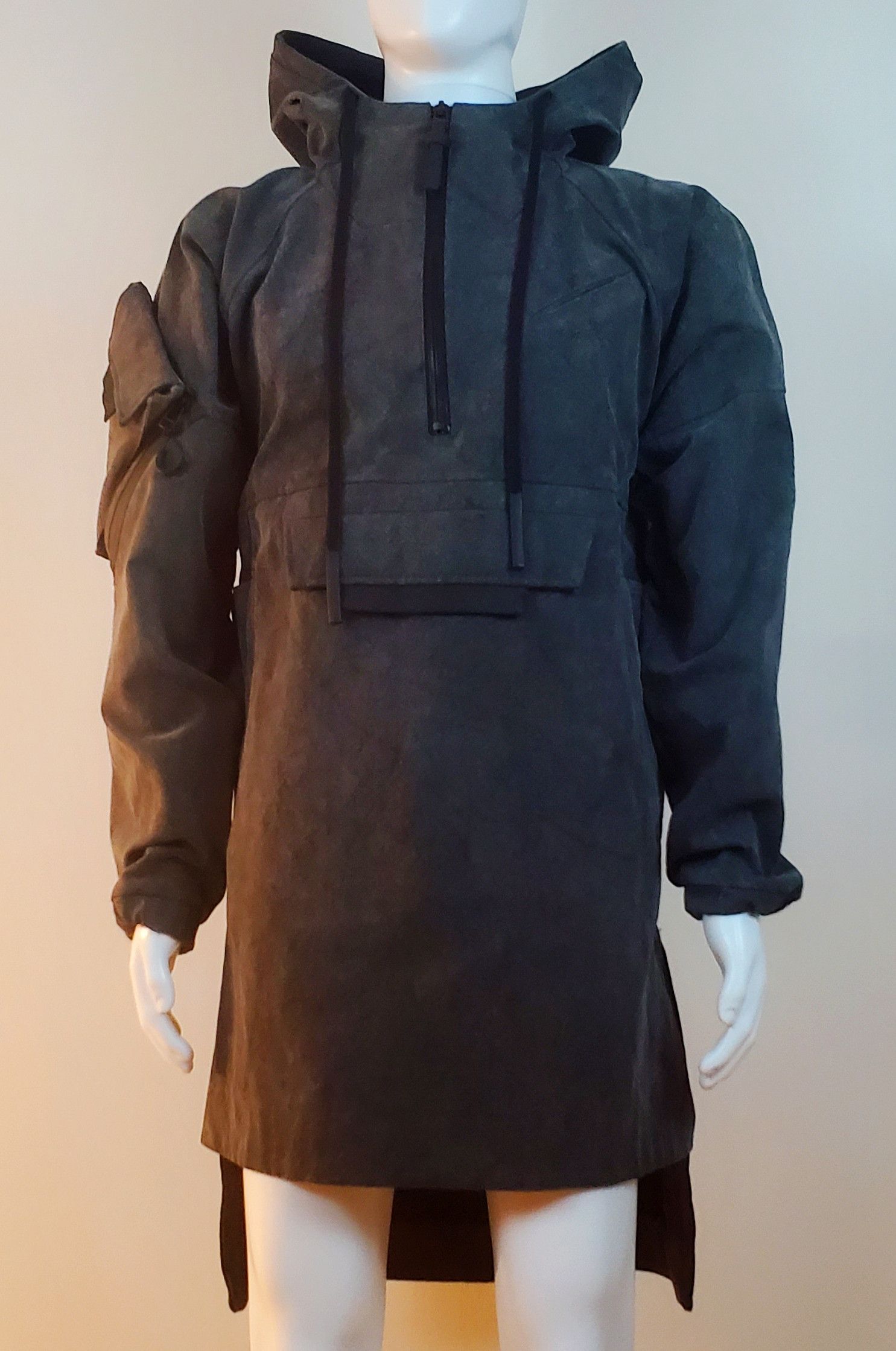 Gall GALL Long Detach Combat Parka Hood Pullover Utility Jacket Size US M / EU 48-50 / 2 - 1 Thumbnail
