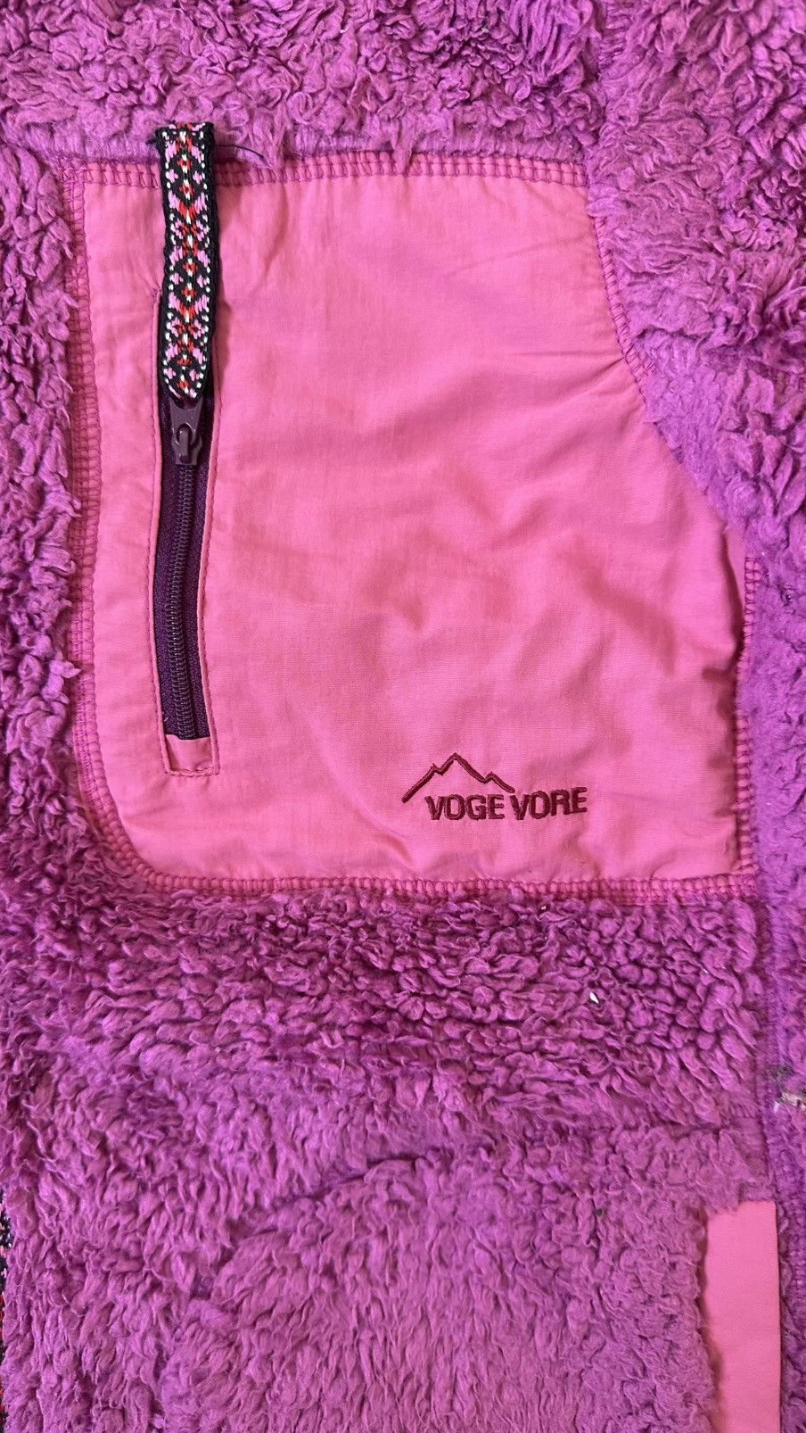 Vintage VINTAGD VOGEVORE FLEECE JACKET Size US M / EU 48-50 / 2 - 4 Thumbnail