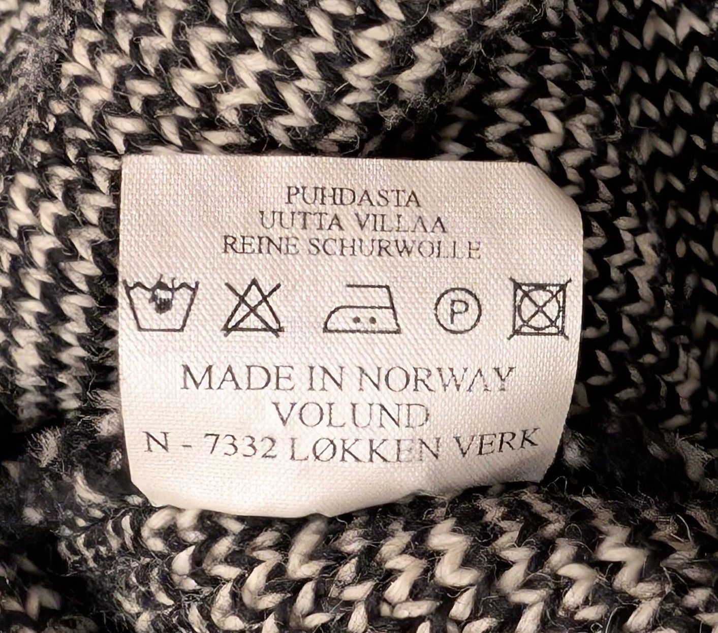 Other Volund Lokken Verk 100% Lambswool Sweater Made in Norway Size US XL / EU 56 / 4 - 5 Thumbnail