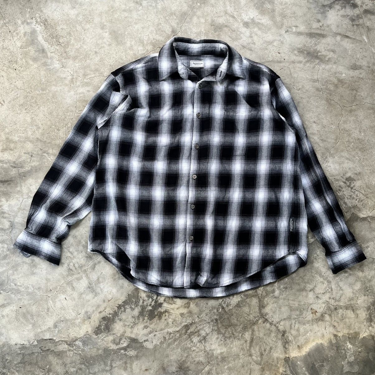 Vintage The CraftCrew shadow plaid shirt cotton 100% Size US M / EU 48-50 / 2 - 5 Thumbnail