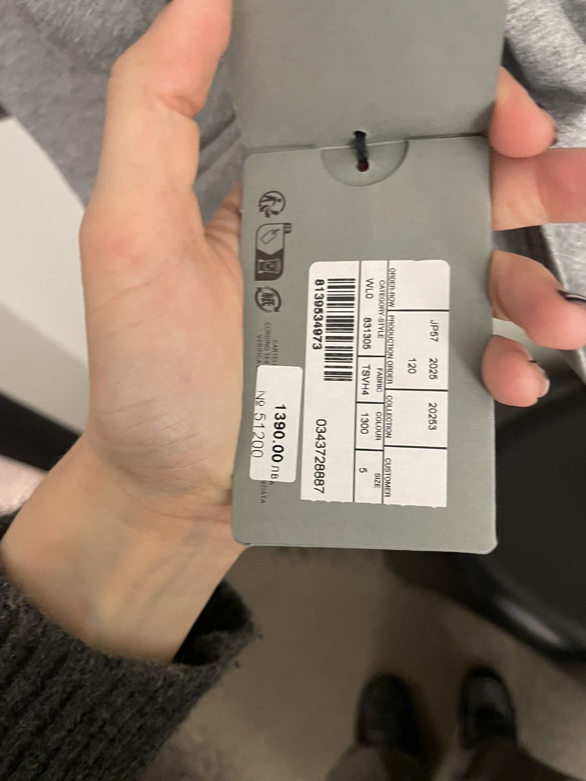 Balenciaga Grey cottom oversized t-shirt Size US XXL / EU 58 / 5 - 5 Thumbnail