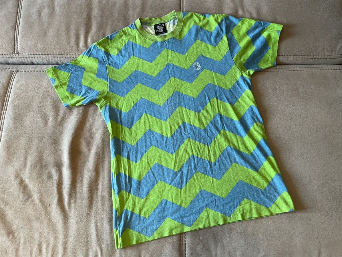 Billionaire Boys Club Season 4 Zig Zag T-shirt (2007) Size US L / EU 52-54 / 3 - 1 Thumbnail