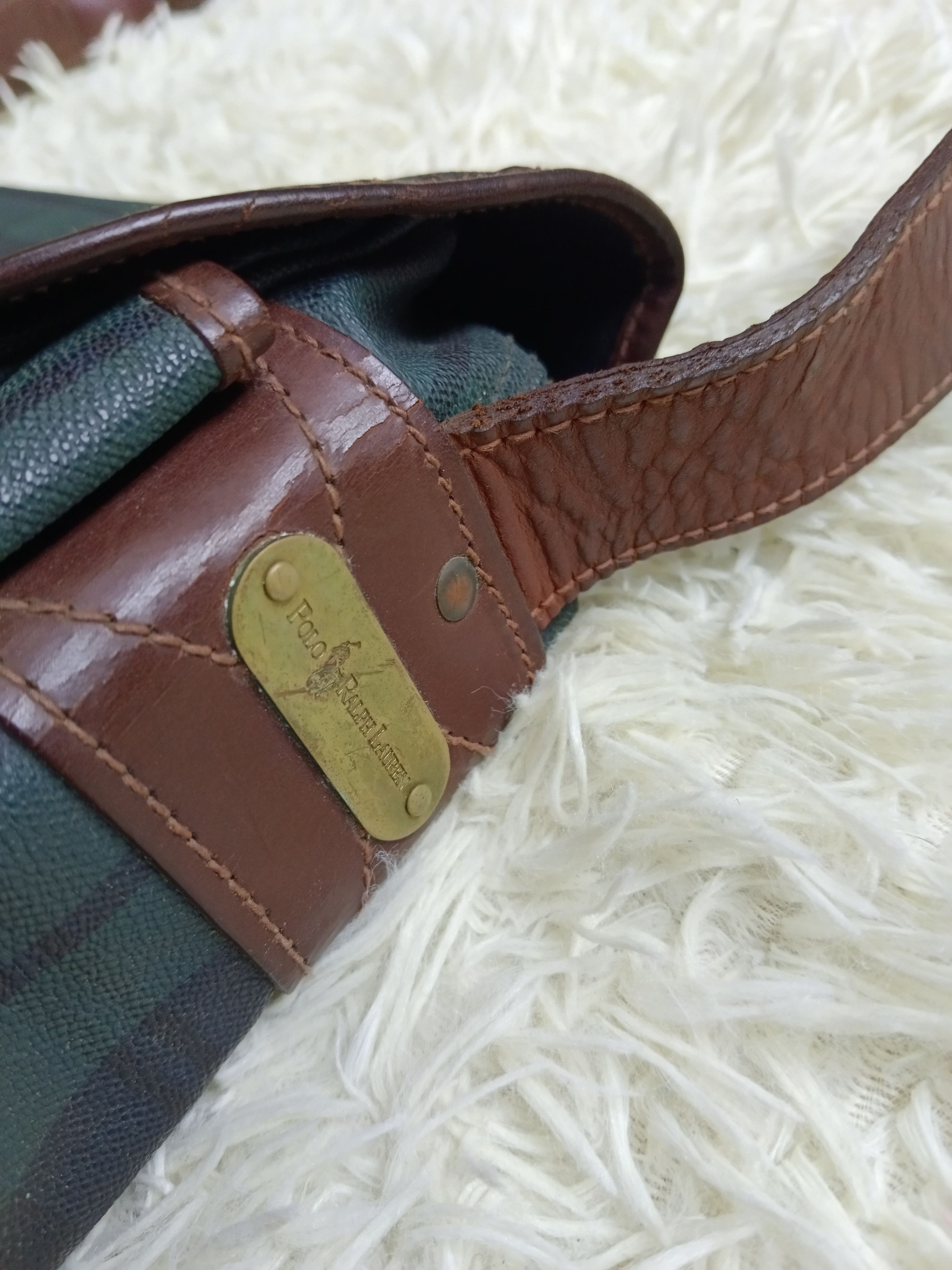 Polo Ralph Lauren × Vintage VINTAGE 90s POLO RALPH LAUREN MASENGGER Size ONE SIZE - 9 Thumbnail
