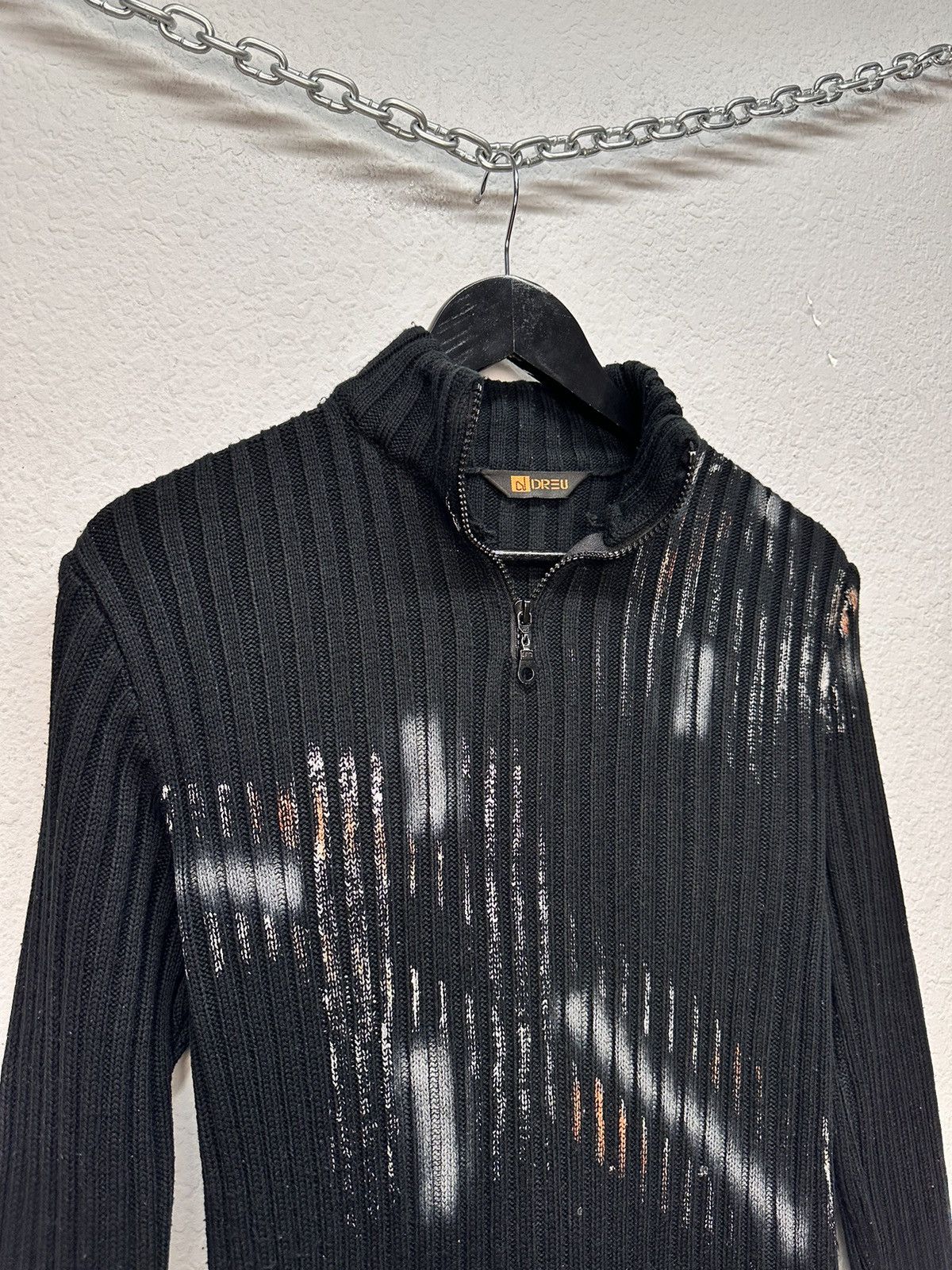Diesel Y2k Gothic Avatngarde Sweater Distressed Margiela Japanese Size US M / EU 48-50 / 2 - 5 Thumbnail