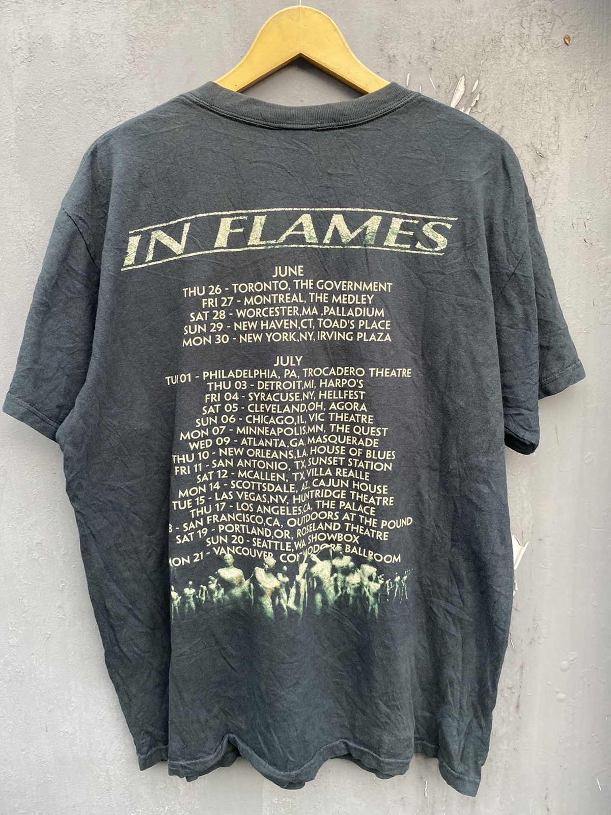 Band Tees IN FLAMES Size US L / EU 52-54 / 3 - 6 Thumbnail