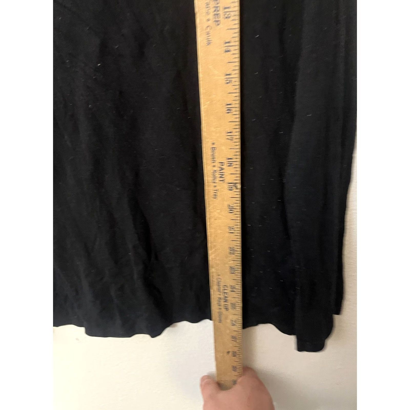 Old Navy Old Navy Black Long Sleeve Top Round Neck Button Embroidered 100% Cotton L Women’s Shirt Basic Vintage No Size L / US 10 / IT 46 - 4 Thumbnail