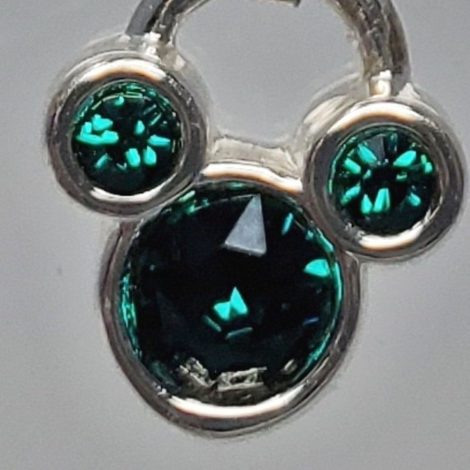 Disney Disney Mickey Mouse Blue/Green Gem Necklace Size ONE SIZE - 4 Thumbnail