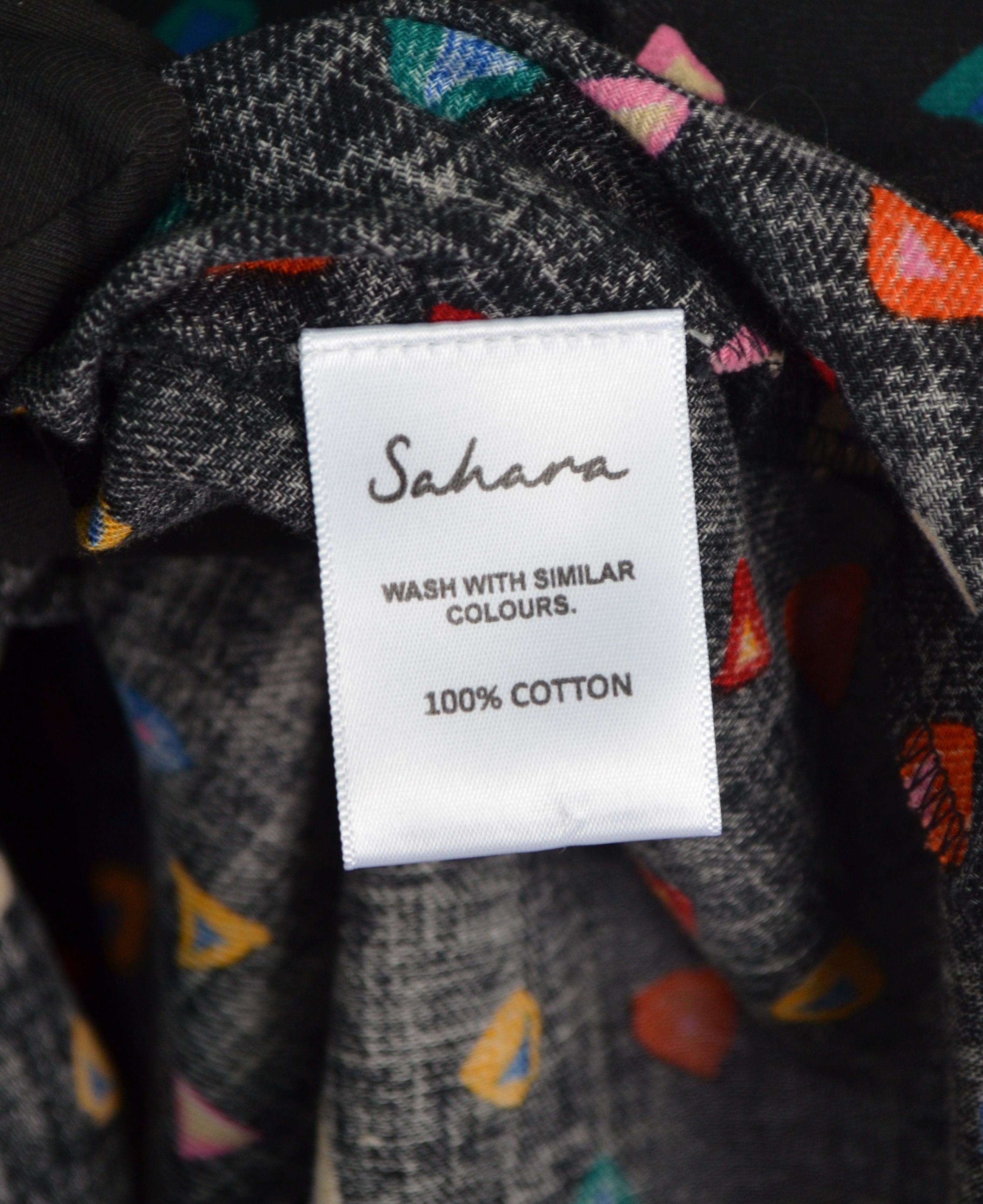 Designer × Sahara Club Sahara Abstract Print Tunic Shirt Size 1/XS Oversize Size XS / US 0-2 / IT 36-38 - 11 Thumbnail