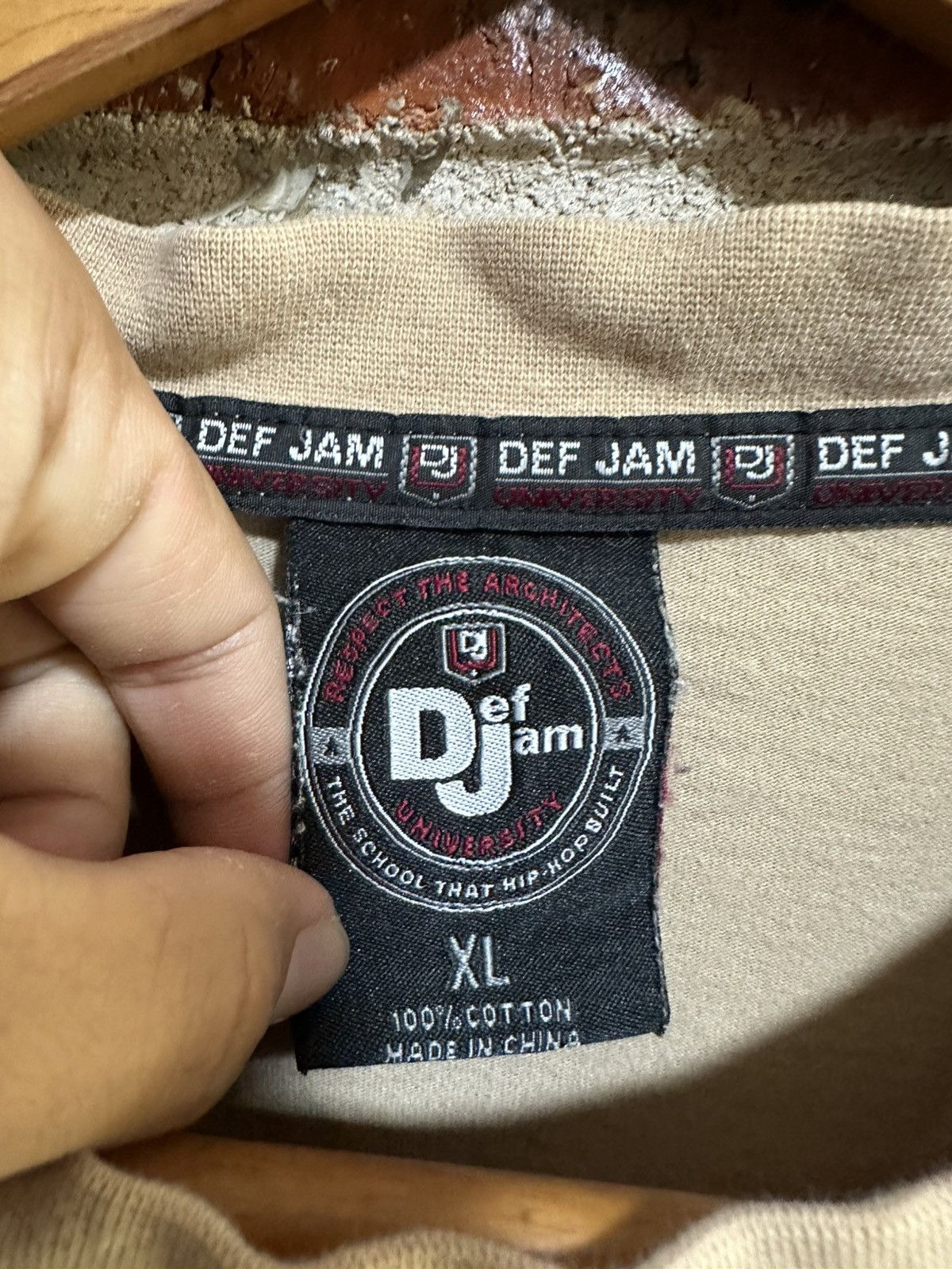Vintage Vintage Def Jam University Tee Size US XL / EU 56 / 4 - 3 Thumbnail