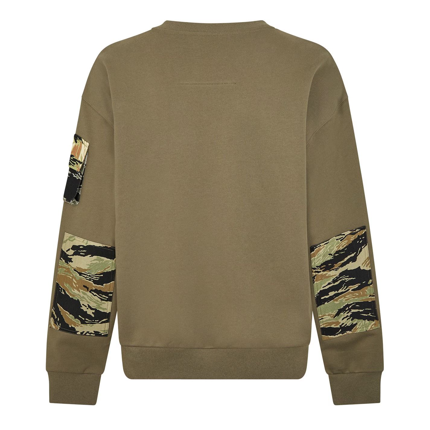 Givenchy o1g2r1mq0426 Camo Sweatshirt in Green Size US M / EU 48-50 / 2 - 2 Thumbnail