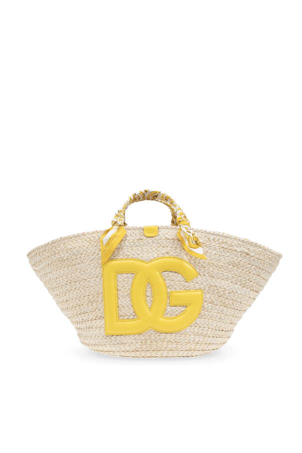 Dolce & Gabbana o1s22i1n1024 Size: OS / Kendra Tote Bag in Beige & Yellow Size ONE SIZE - 1 Thumbnail