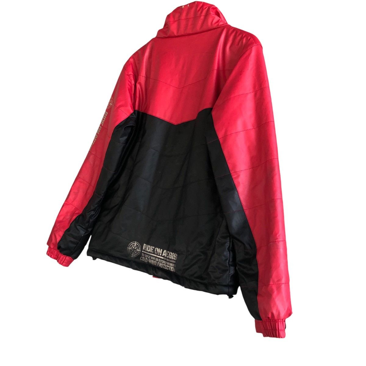 Vintage Ride On Aegis Biker Leather Jacket Size L Size US L / EU 52-54 / 3 - 8 Thumbnail