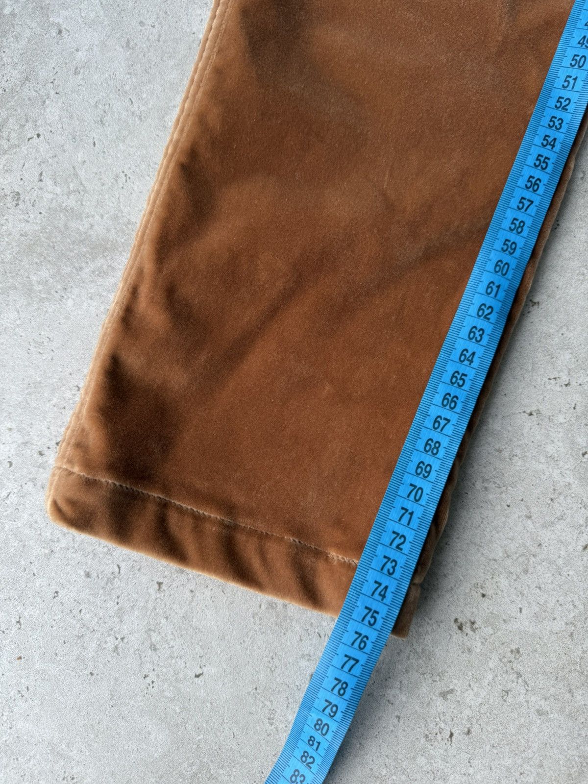Kiton Vintage Womens Kiton Napoli Velour Pants Size 27" / US 4 / IT 40 - 14 Thumbnail