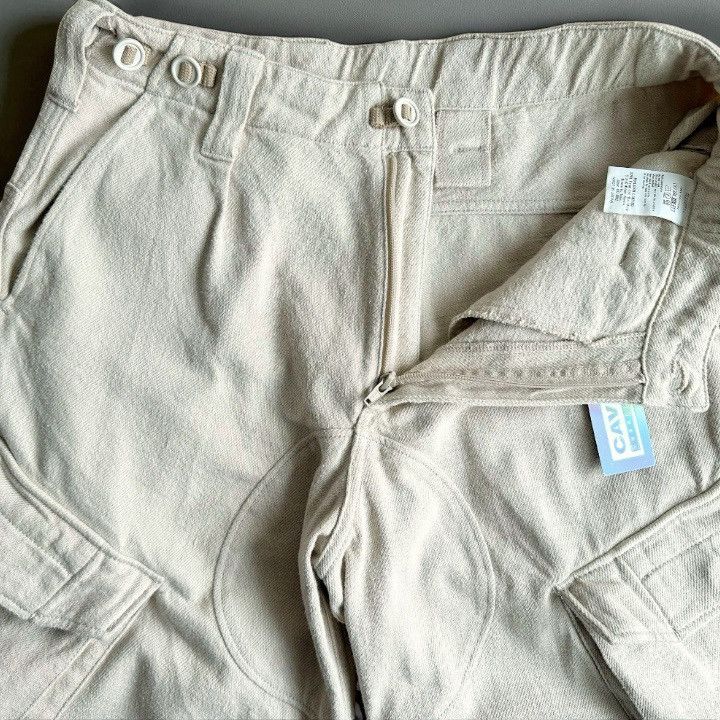 Cav Empt 2022AW C.E Cav Empt Heavy Flannel Combat Pants Beige L Size US 32 / EU 48 - 3 Thumbnail