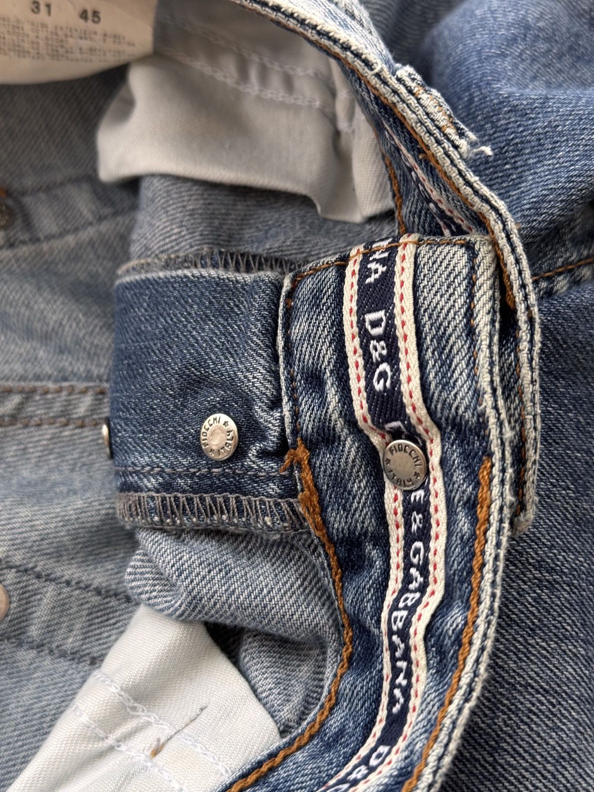 Dolce & Gabbana × Vintage Vintage Dolce & Gabbana Winner Luxury Japanese Denim Jeans Size US 31 - 18 Thumbnail