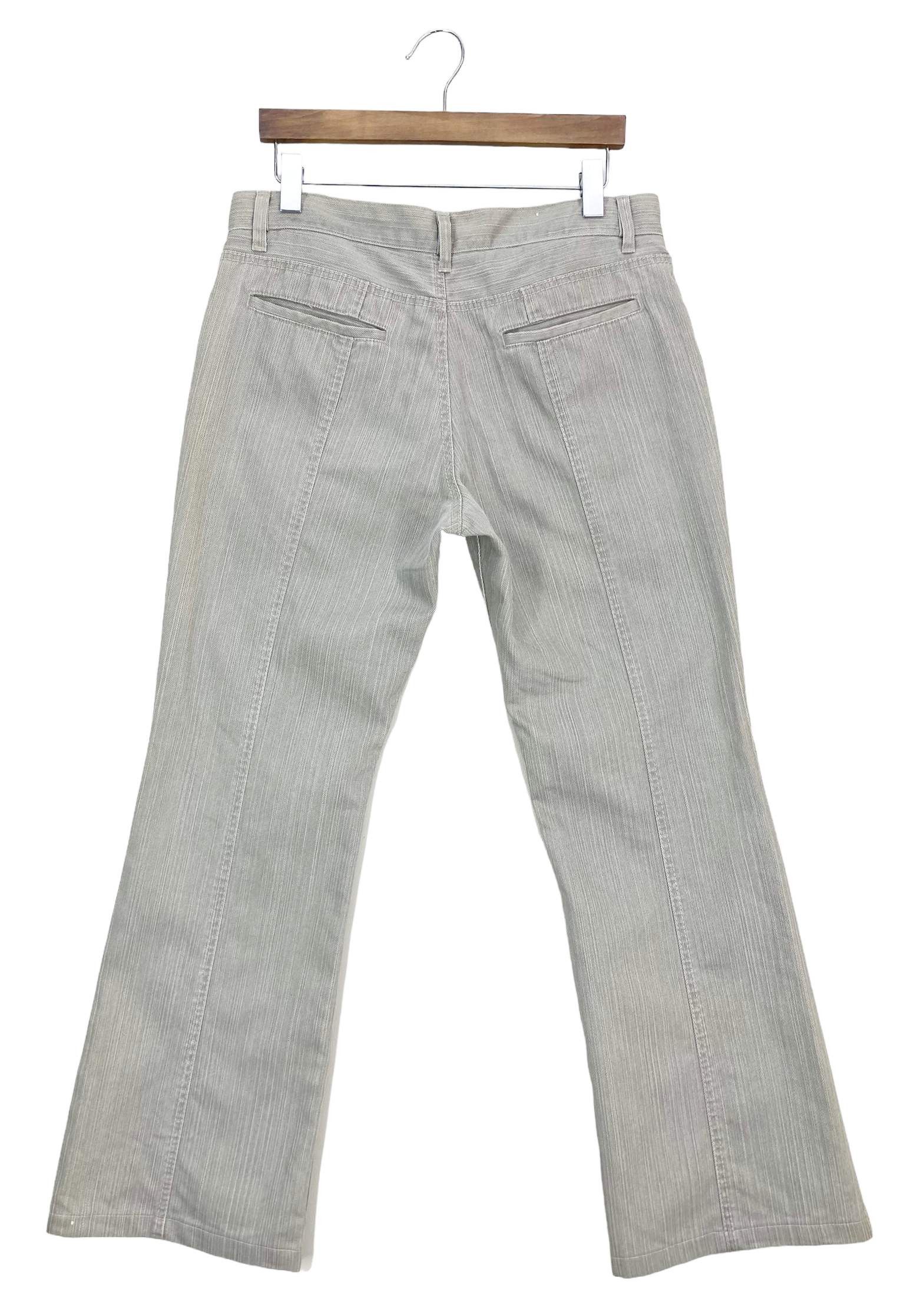 Japanese Brand Takaiq Pants Stripes Pants Japanese Brand Size US 34 / EU 50 - 2 Thumbnail