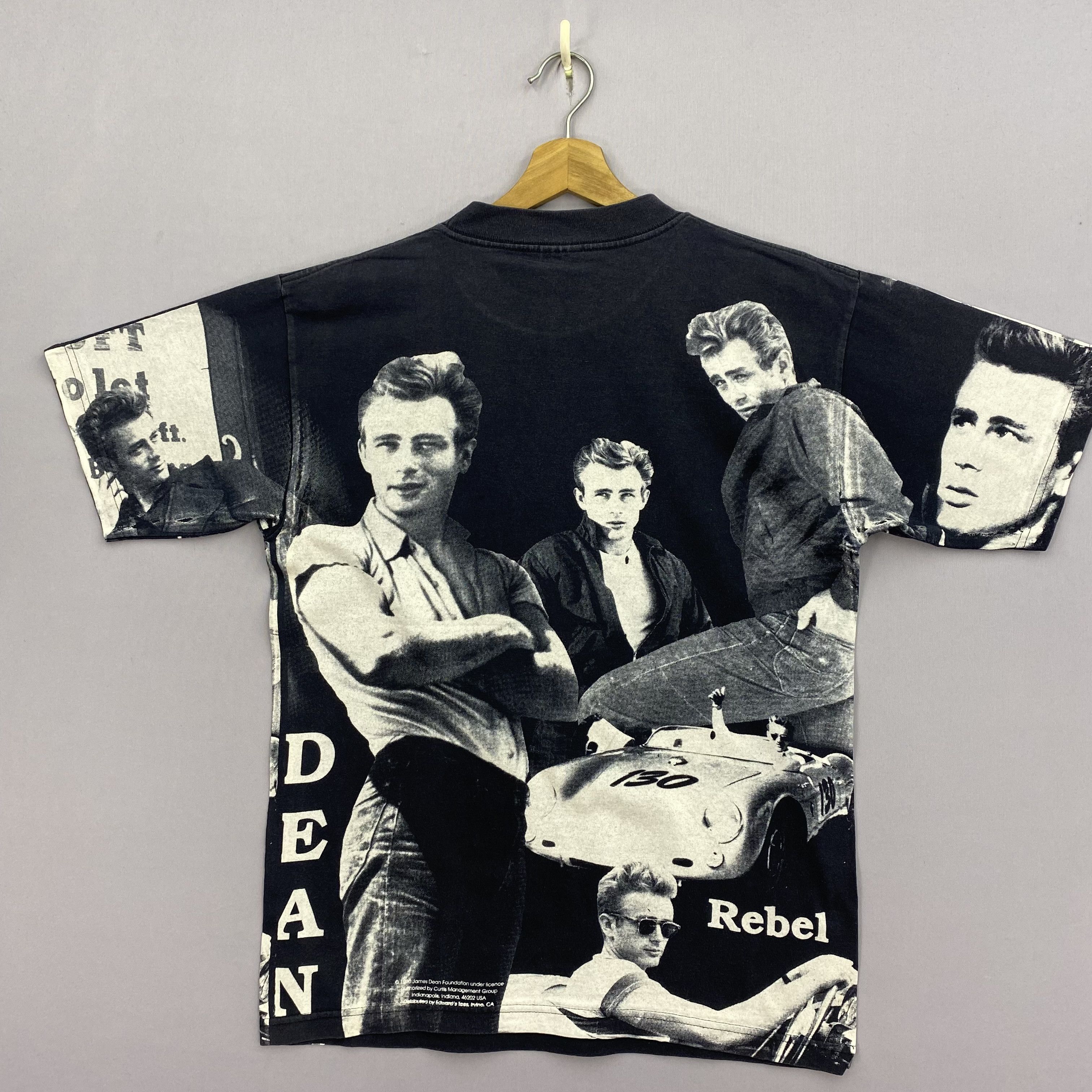 Band Tees × Vintage Vintage OVP 90s James Dean T-Shirt Crewneck Tee Size US L / EU 52-54 / 3 - 5 Thumbnail