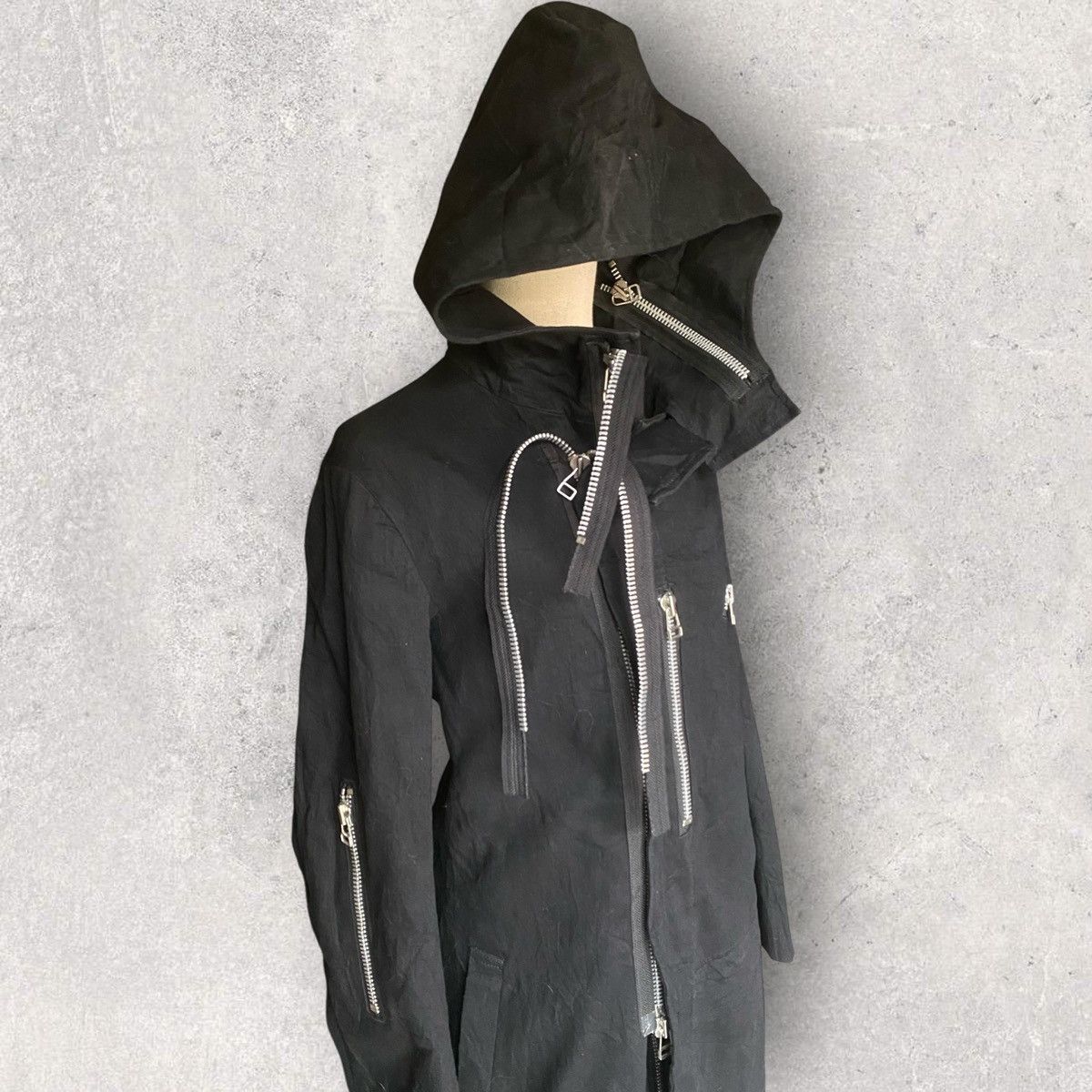 Yohji Yamamoto Fall20-21 B Yohji Yamamoto Muti Zip Coat Size S / US 4 / IT 40 - 9 Thumbnail